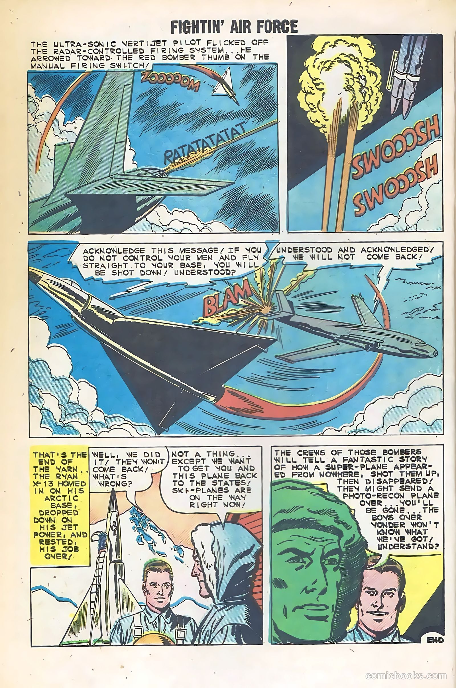 Fightin' Air Force #20 (1960) — page 10 of 36