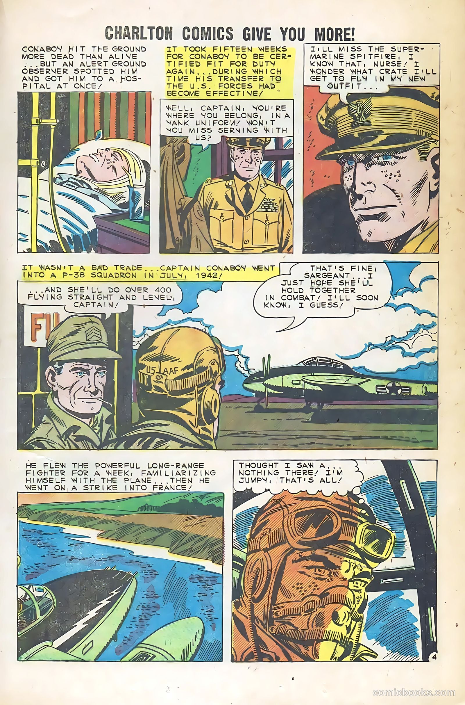 Fightin' Air Force #20 (1960) — page 17 of 36