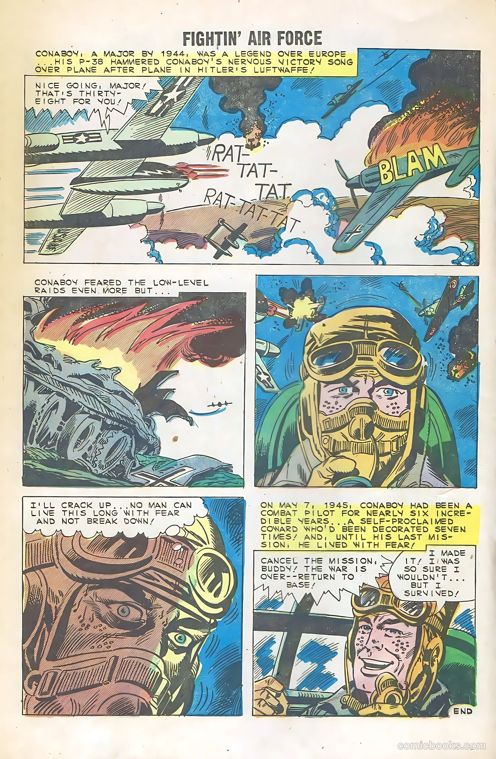 Fightin' Air Force #20 (1960) — page 20 of 36