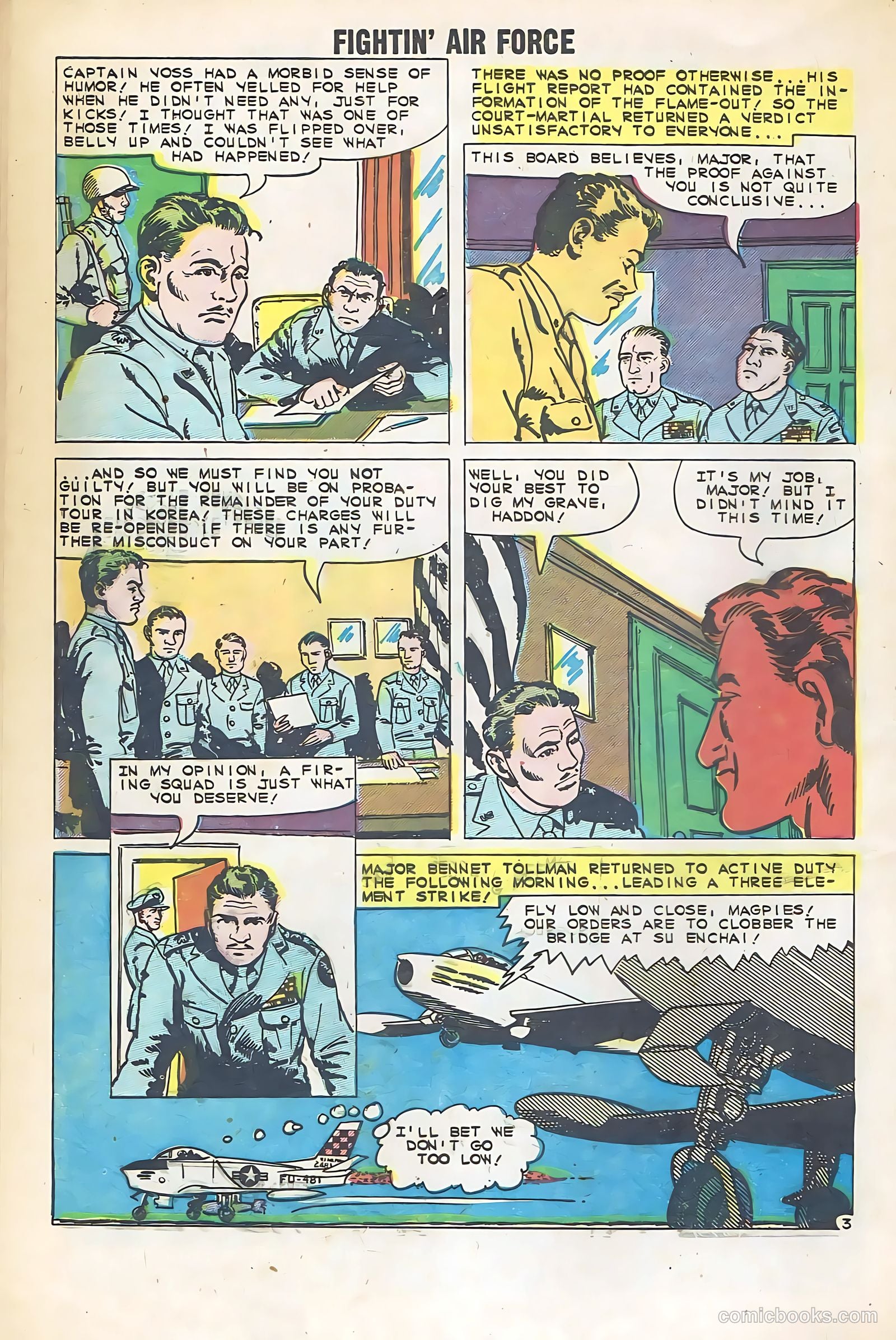Fightin' Air Force #20 (1960) — page 28 of 36