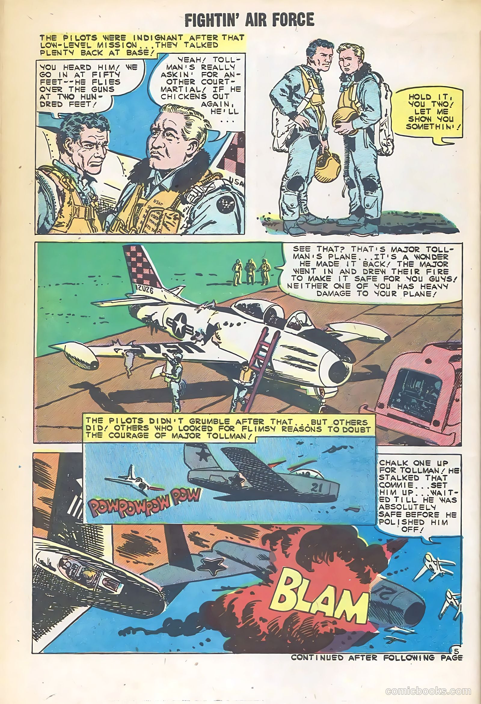 Fightin' Air Force #20 (1960) — page 30 of 36