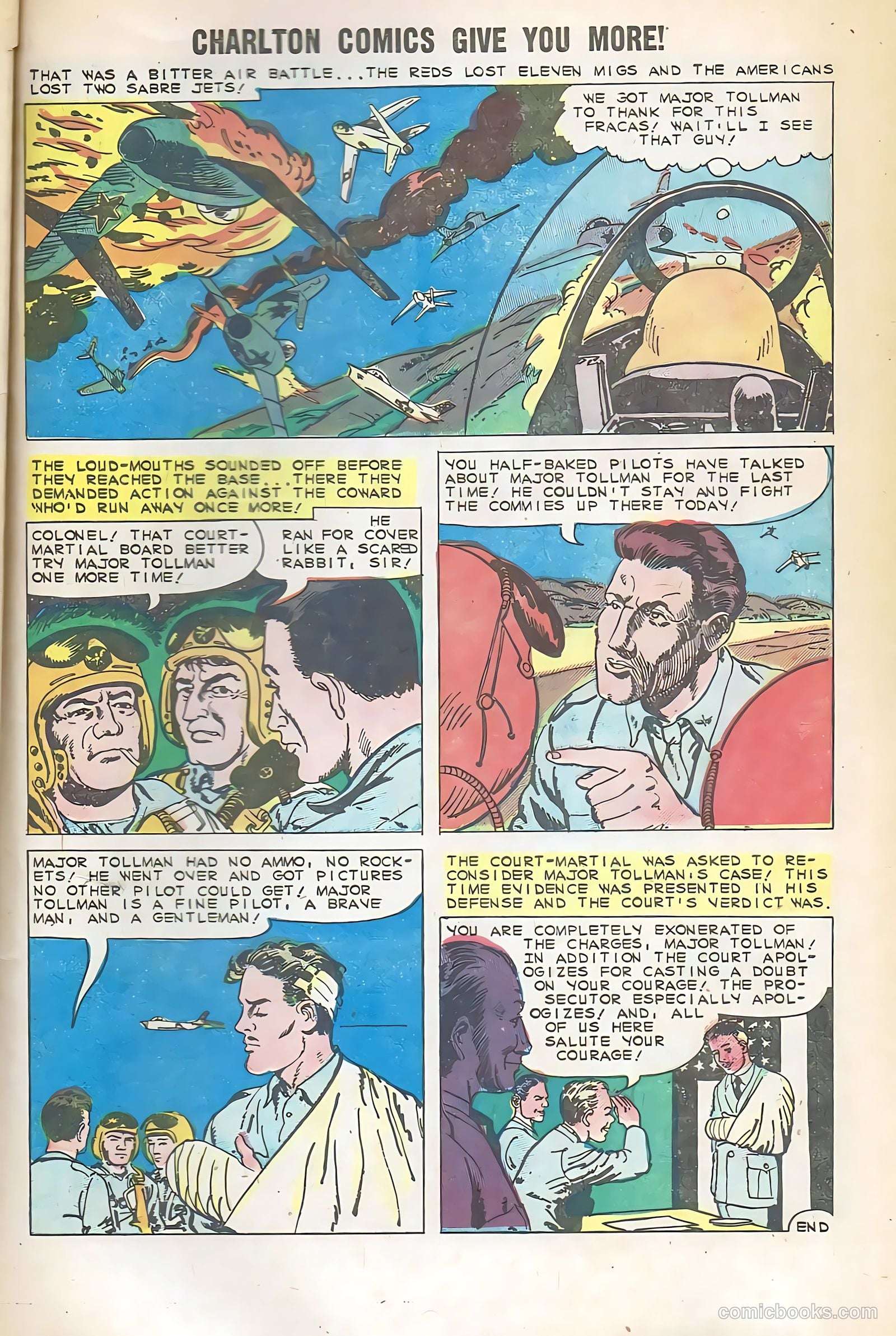 Fightin' Air Force #20 (1960) — page 33 of 36