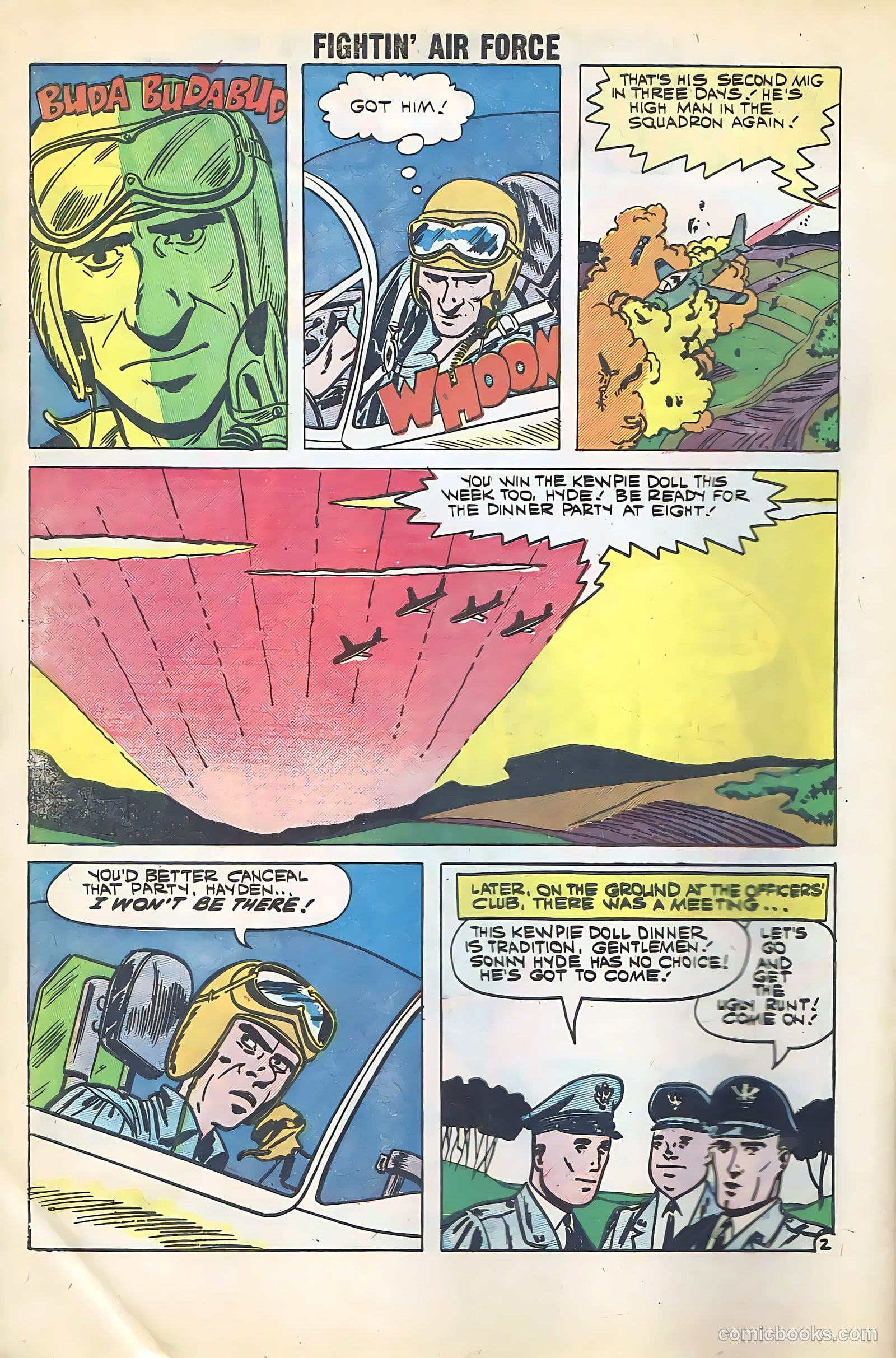 Fightin' Air Force #21 (1960) — page 4 of 36