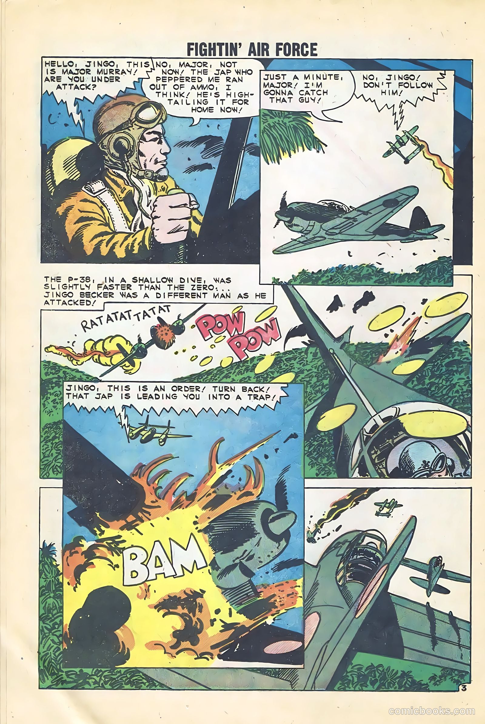 Fightin' Air Force #21 (1960) — page 12 of 36