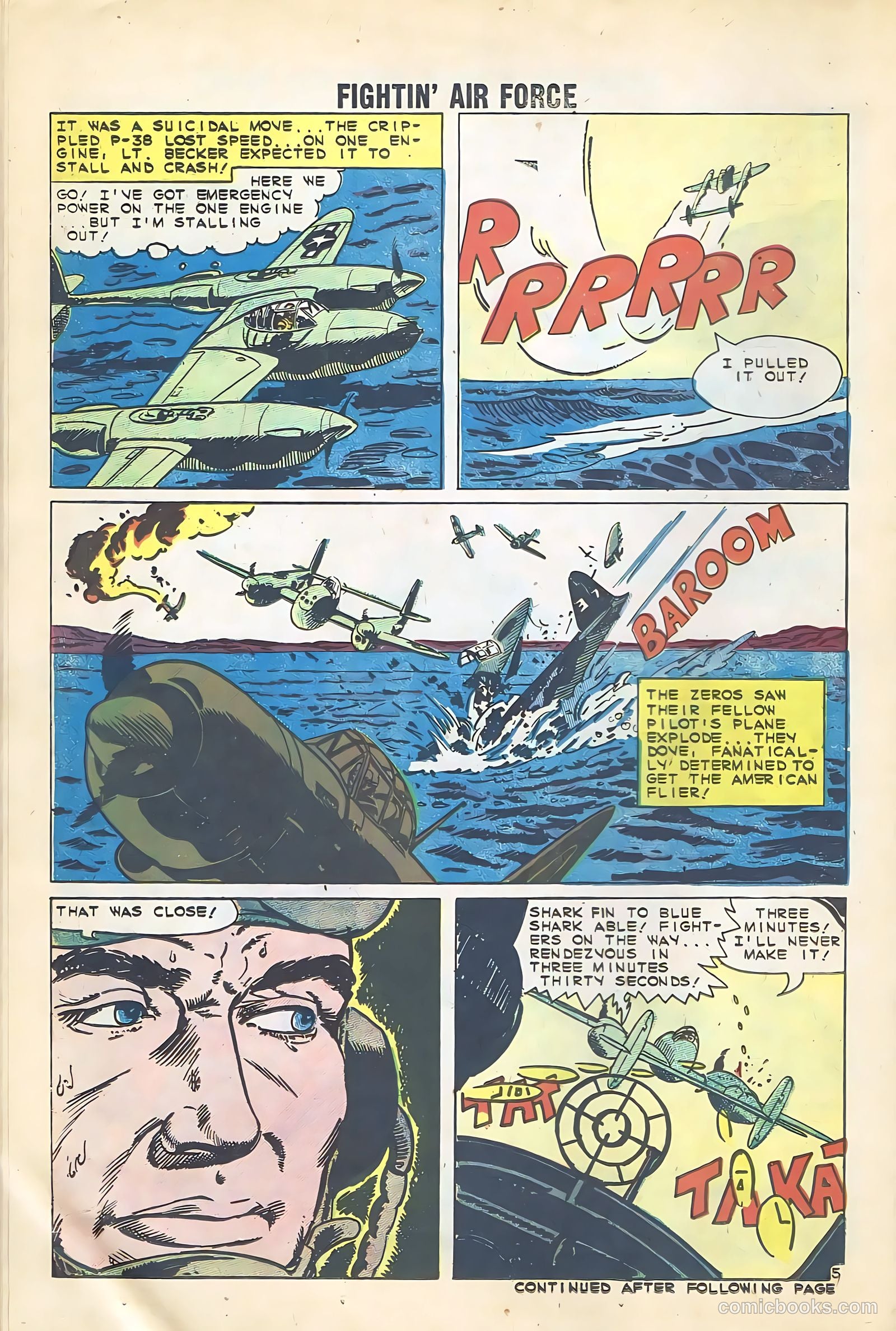 Fightin' Air Force #21 (1960) — page 14 of 36
