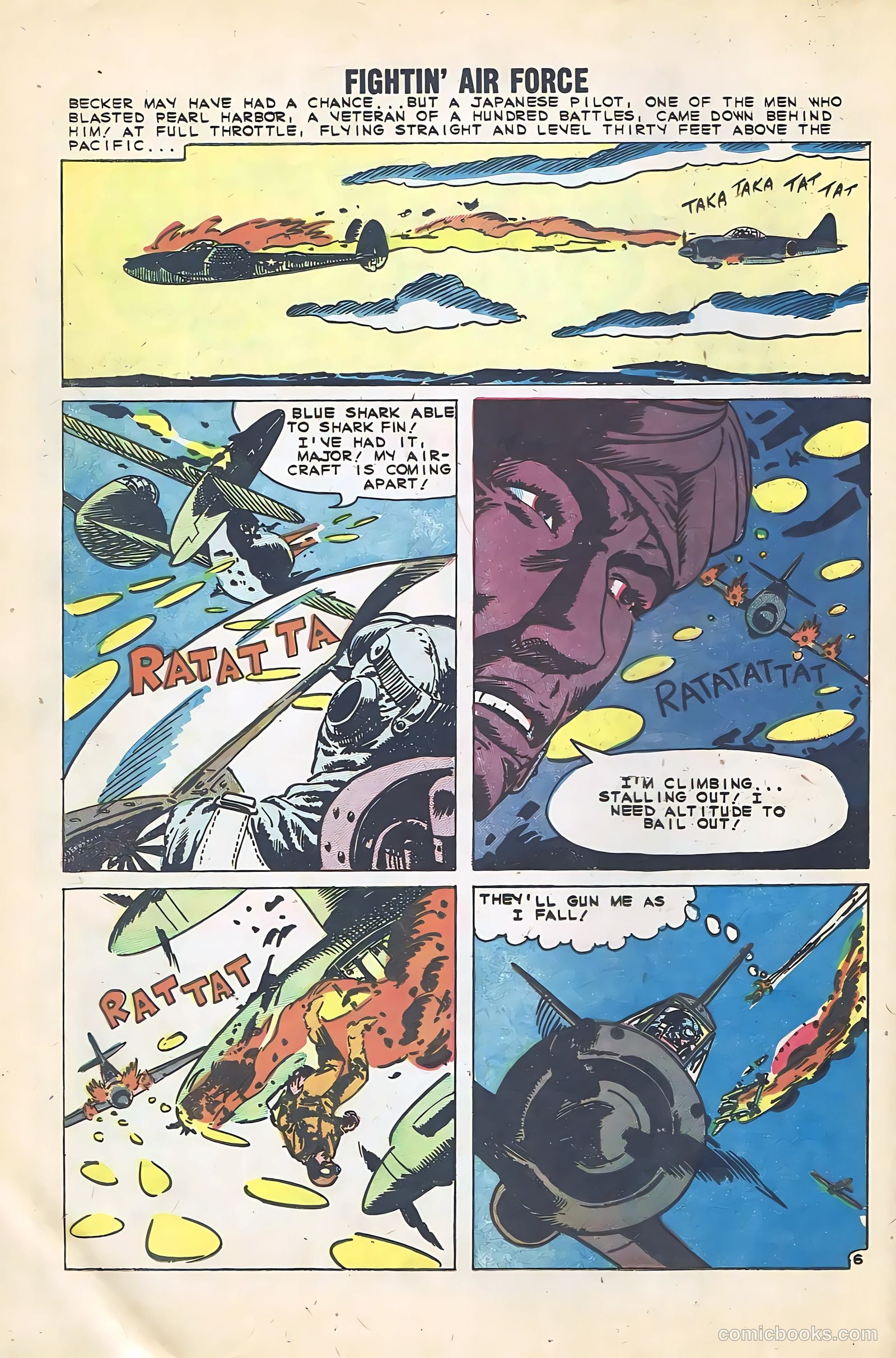 Fightin' Air Force #21 (1960) — page 16 of 36