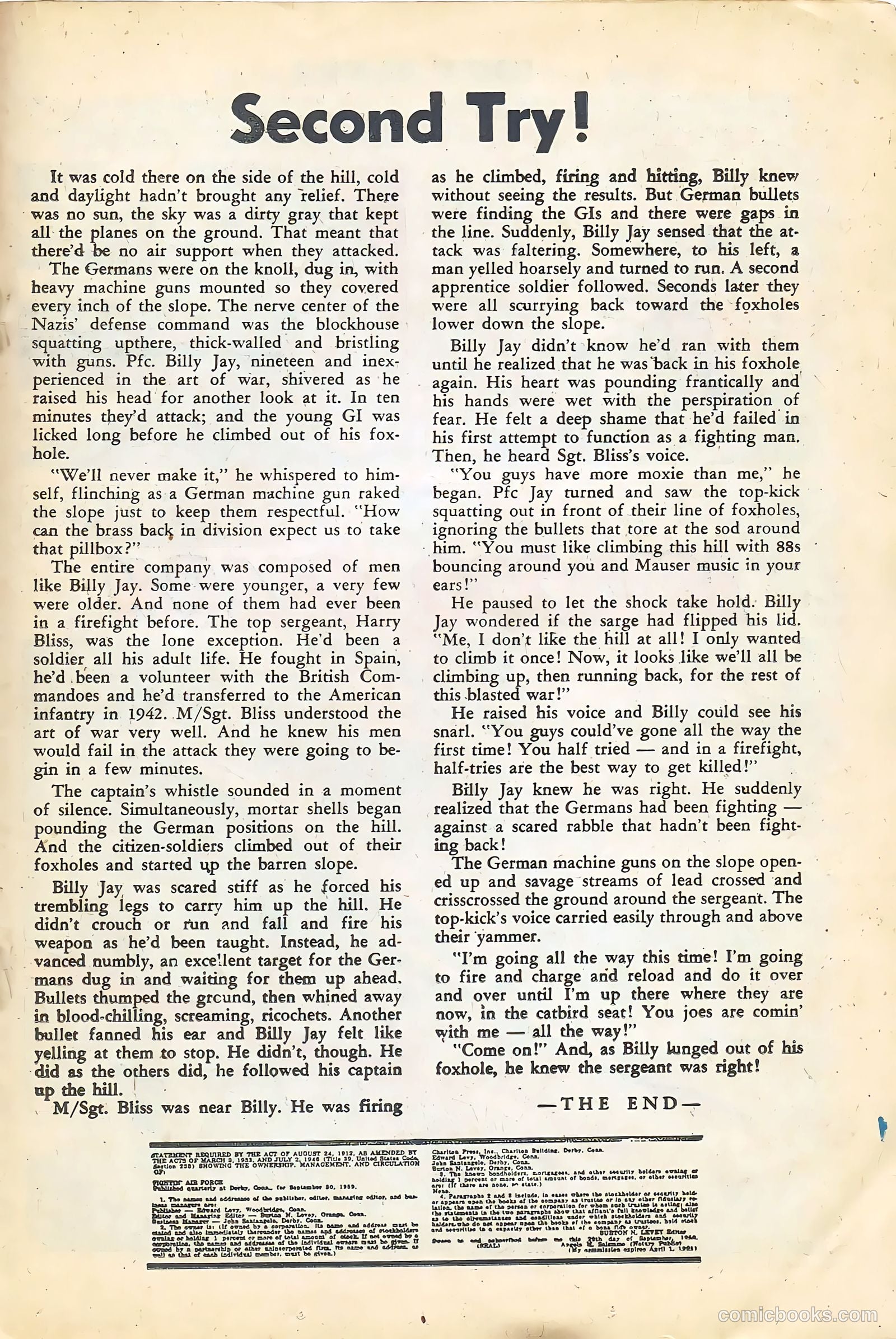 Fightin' Air Force #21 (1960) — page 19 of 36