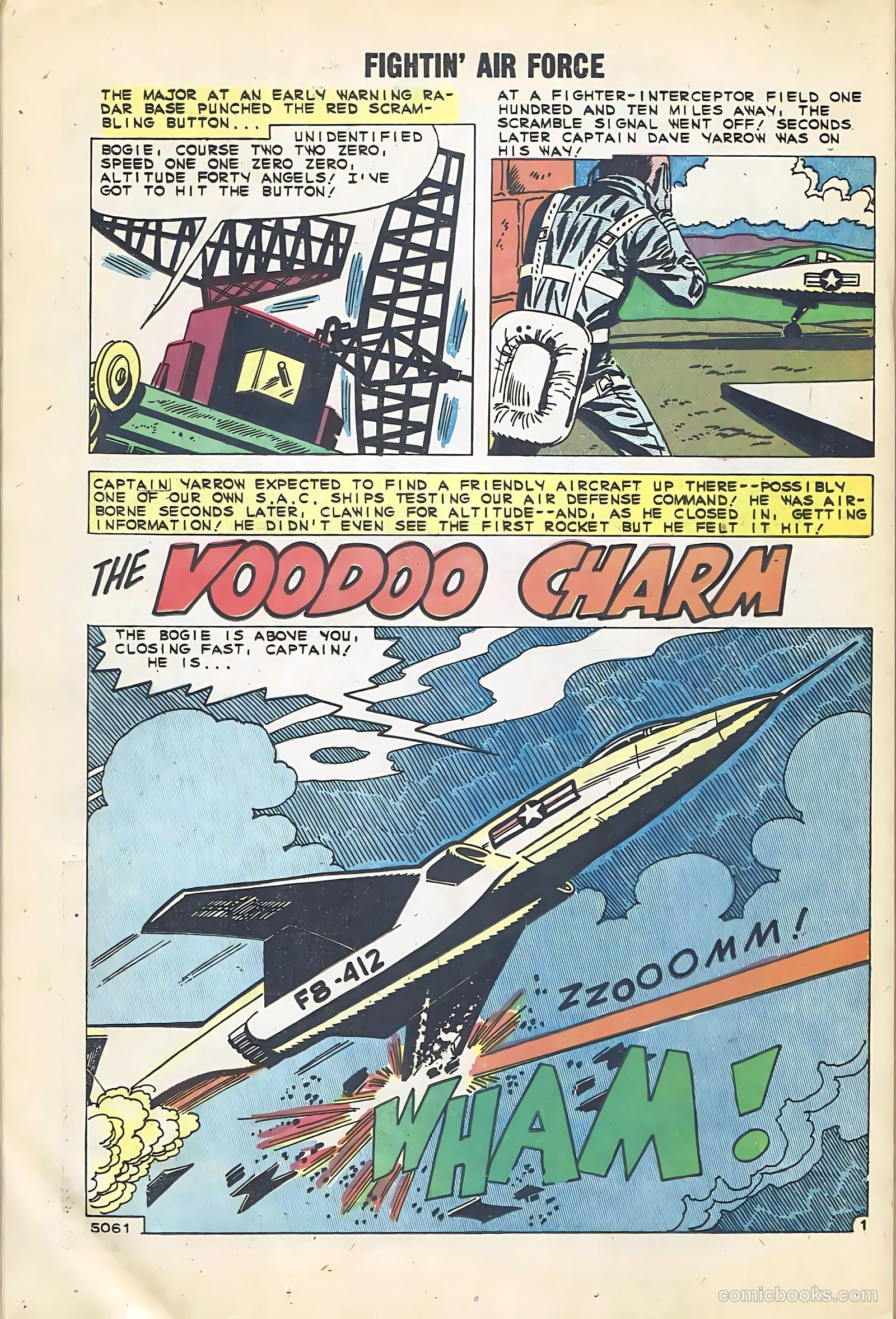 Fightin' Air Force #21 (1960) — page 20 of 36