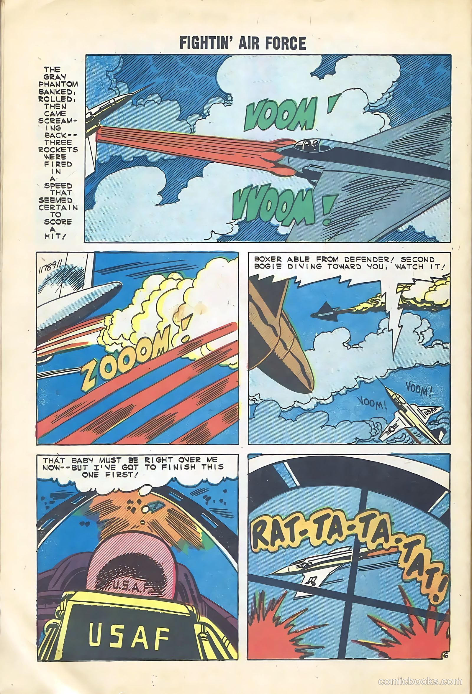Fightin' Air Force #21 (1960) — page 26 of 36