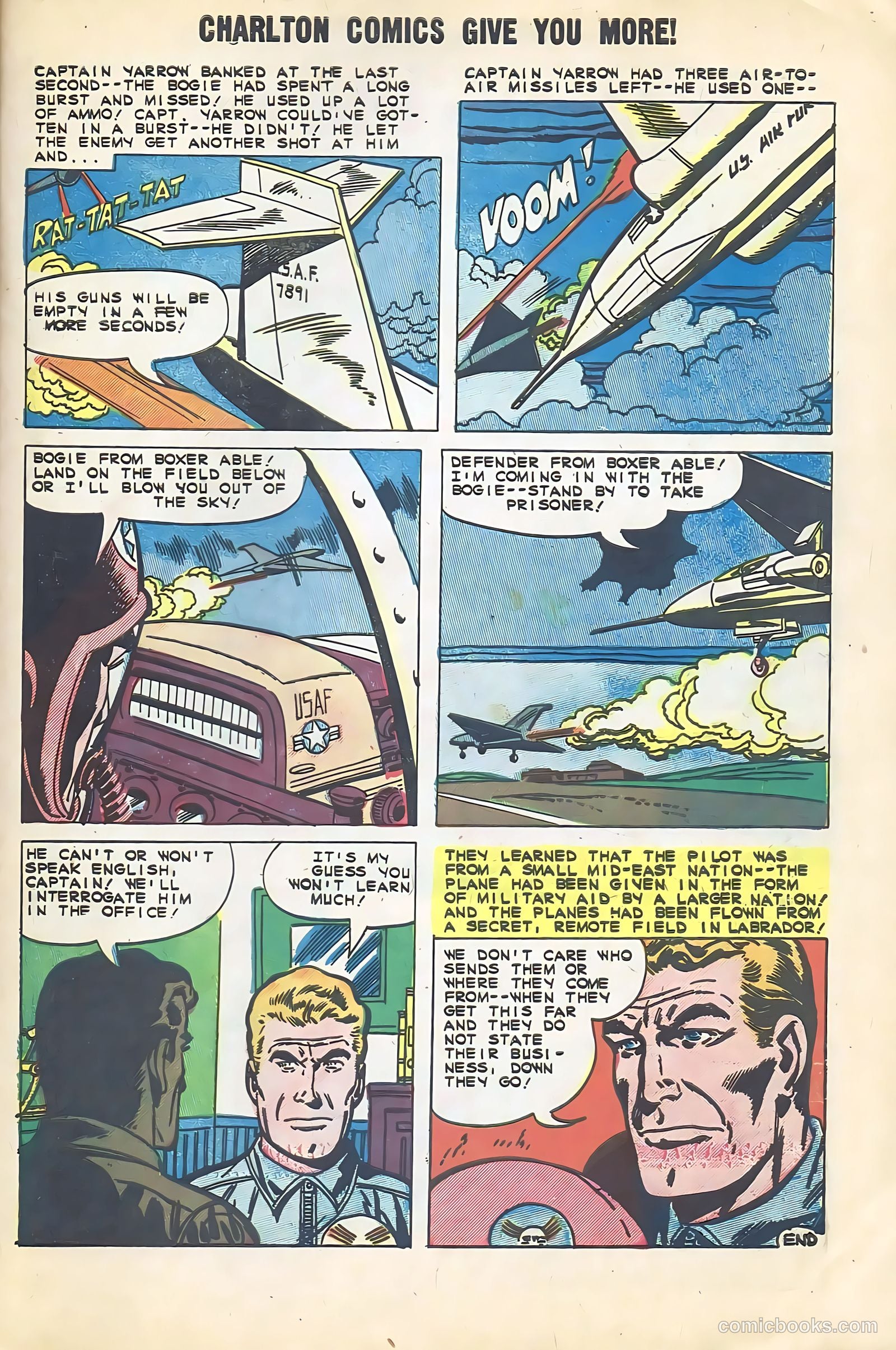 Fightin' Air Force #21 (1960) — page 27 of 36