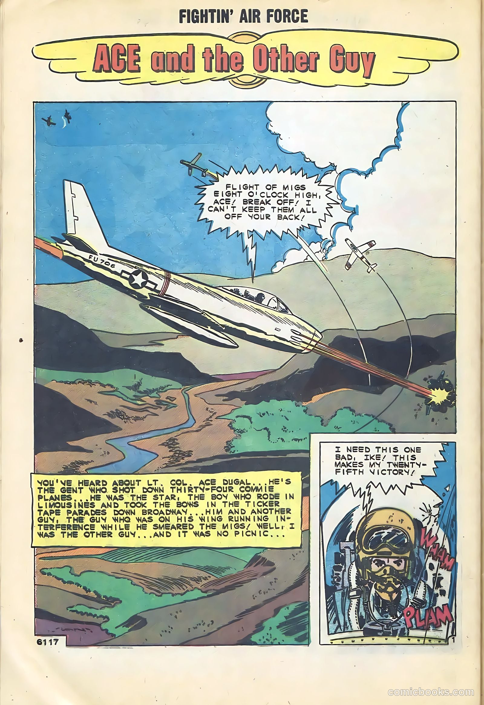 Fightin' Air Force #21 (1960) — page 28 of 36