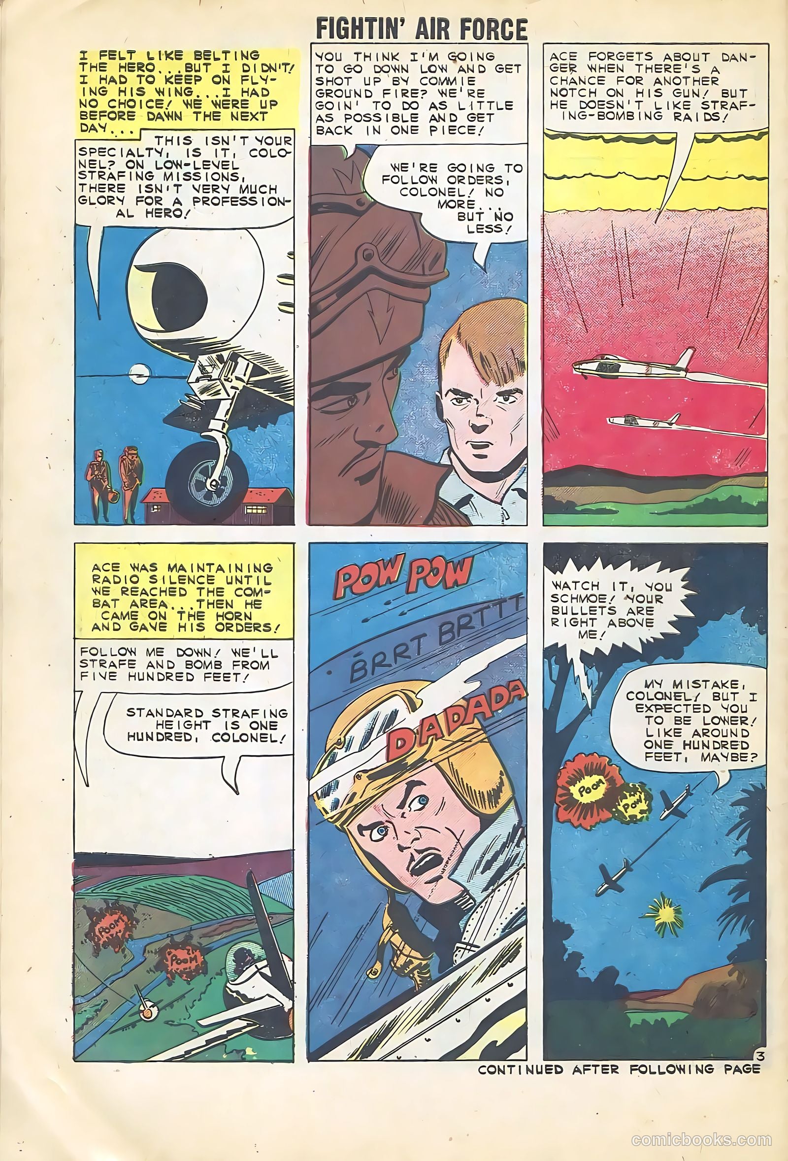 Fightin' Air Force #21 (1960) — page 30 of 36