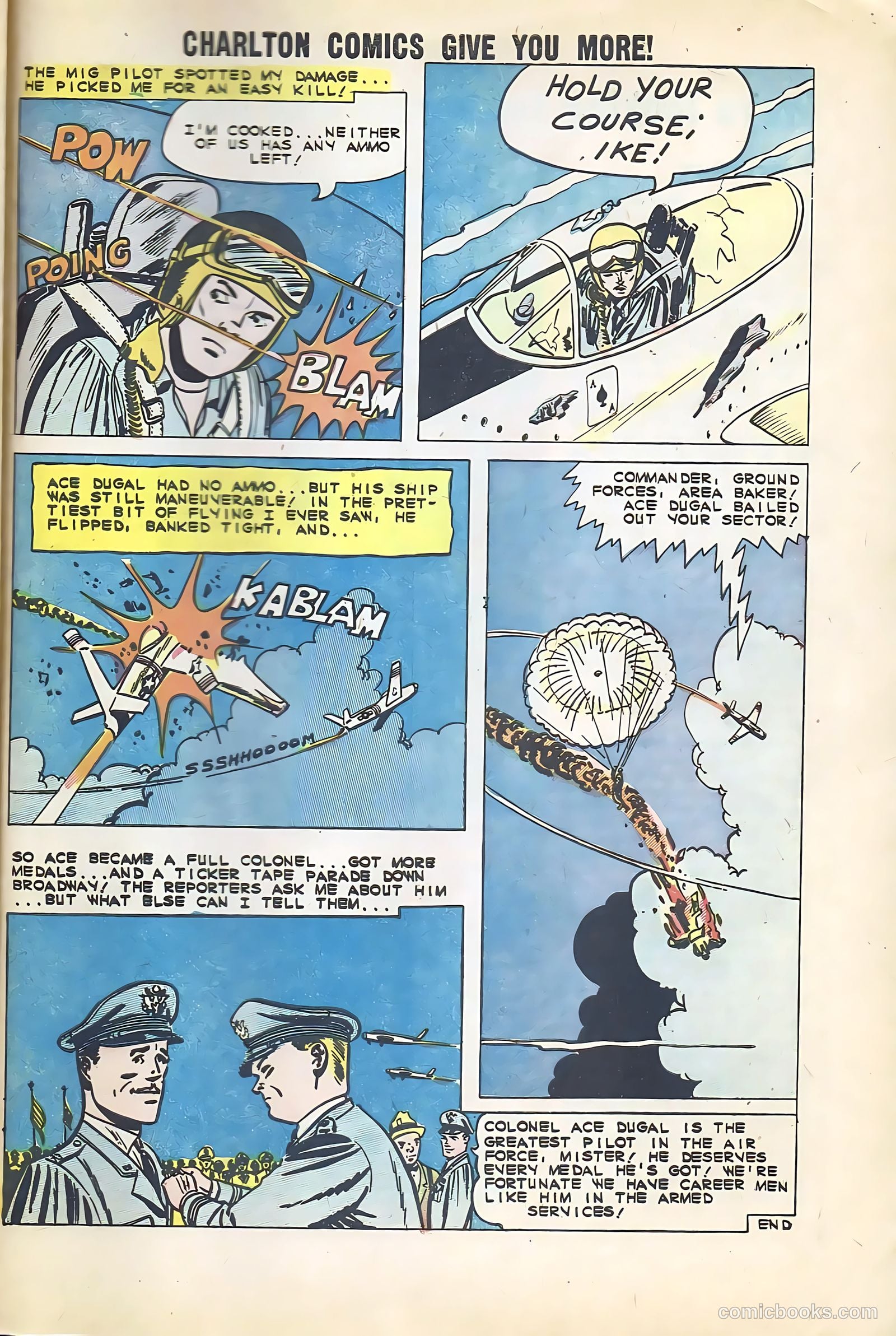 Fightin' Air Force #21 (1960) — page 33 of 36