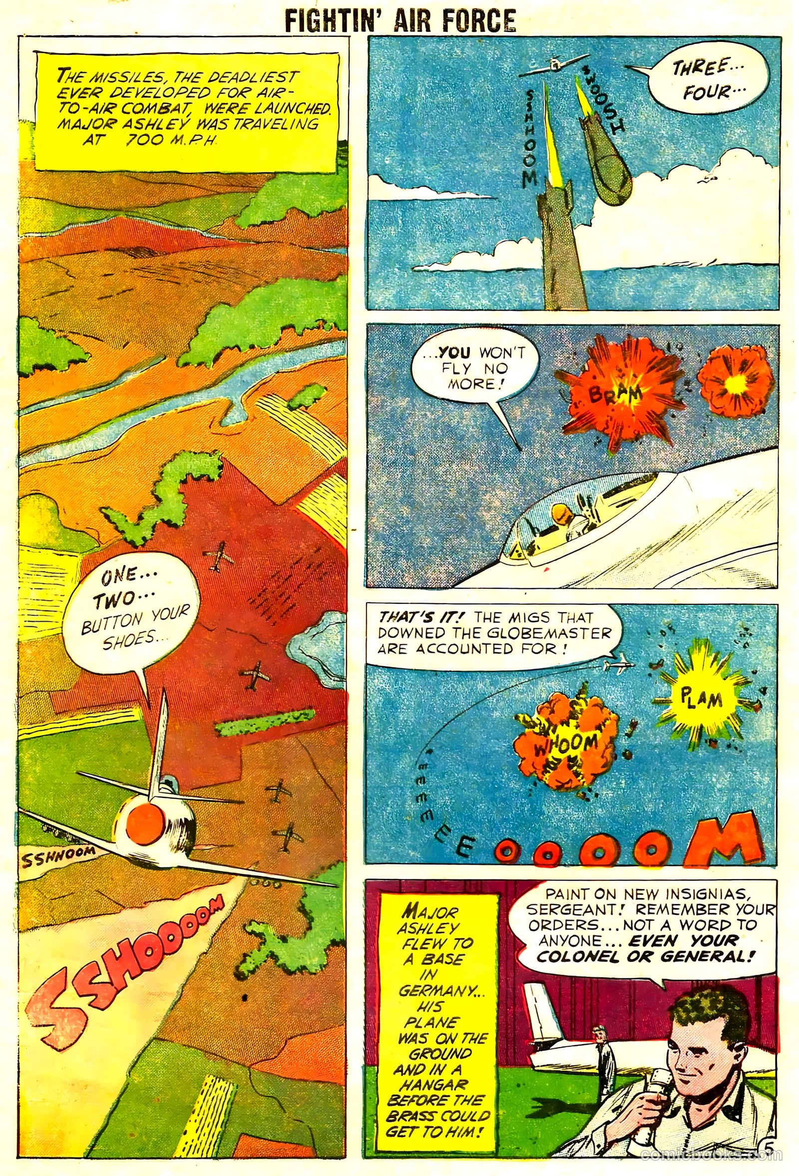 Fightin' Air Force #22 (1960) — page 8 of 36