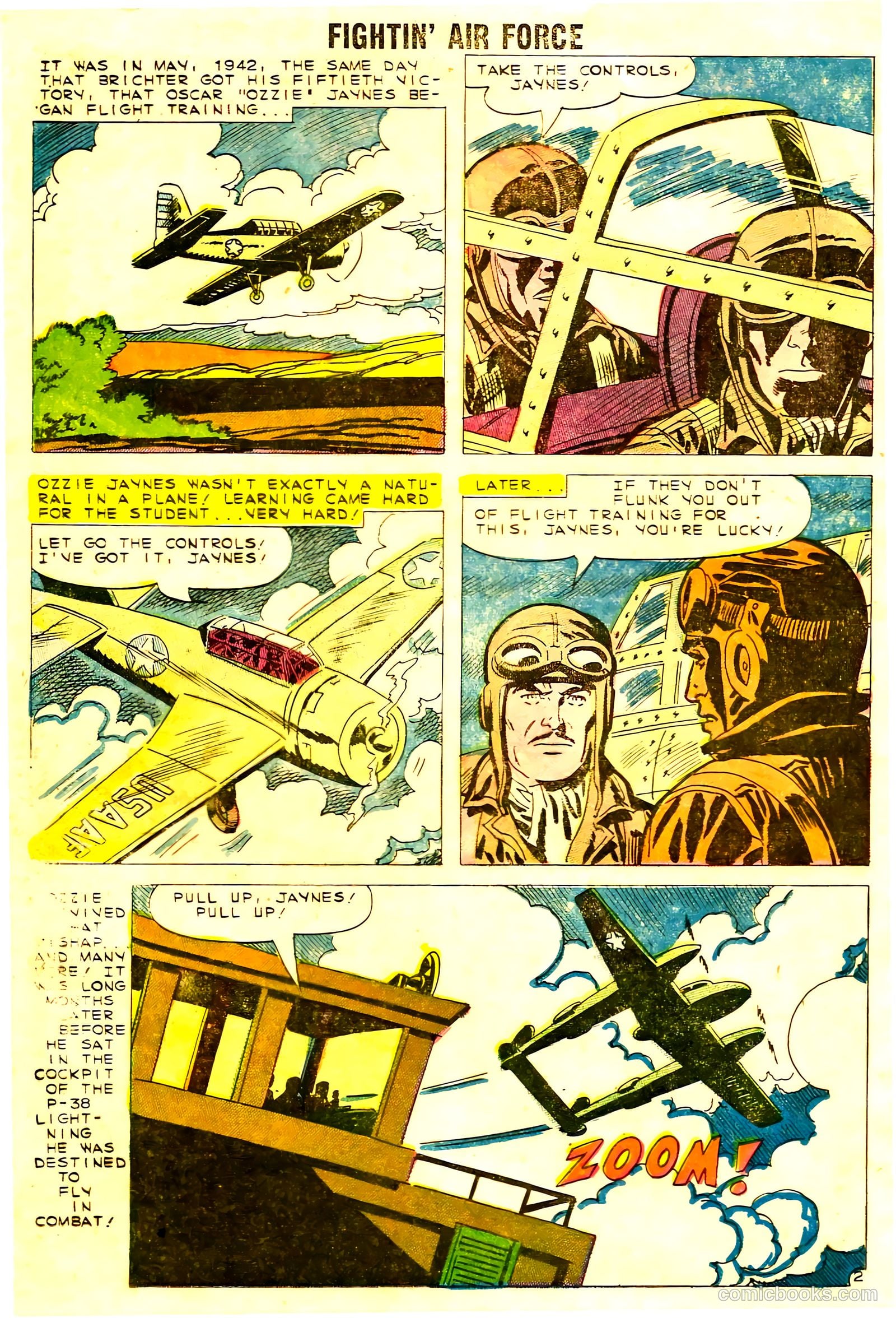 Fightin' Air Force #22 (1960) — page 12 of 36