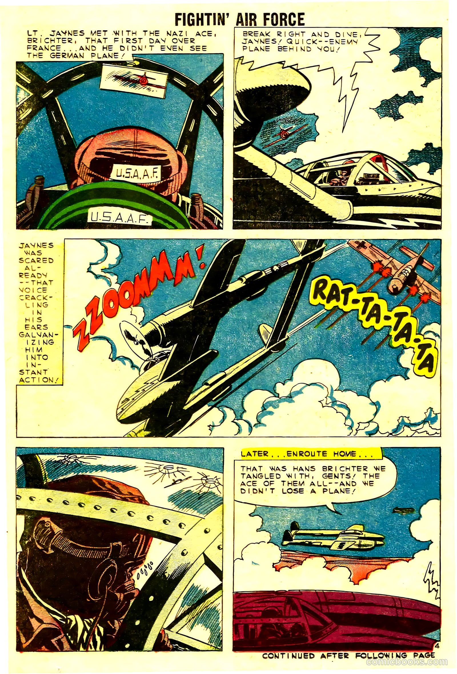 Fightin' Air Force #22 (1960) — page 14 of 36