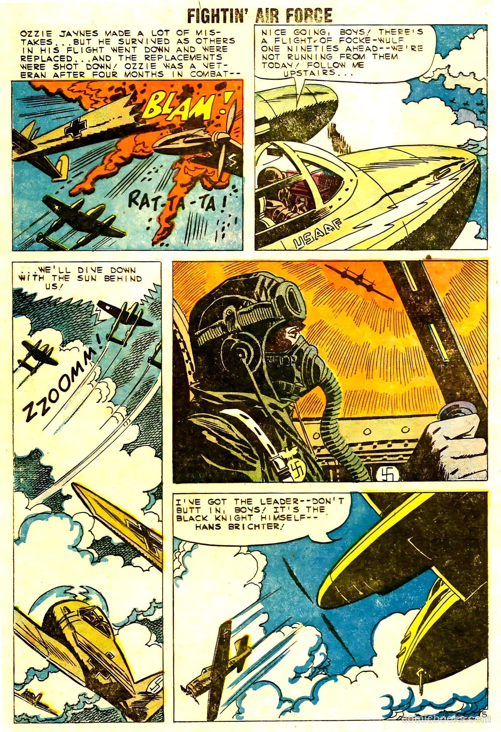 Fightin' Air Force #22 (1960) — page 16 of 36