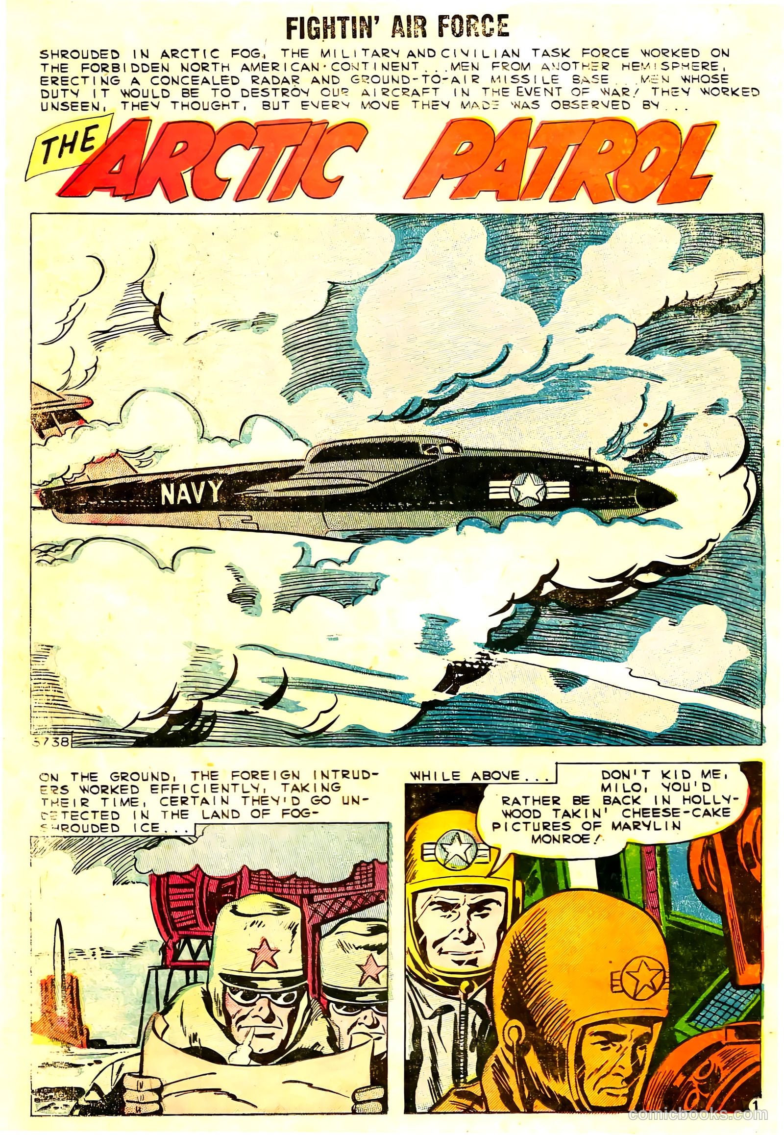 Fightin' Air Force #22 (1960) — page 20 of 36