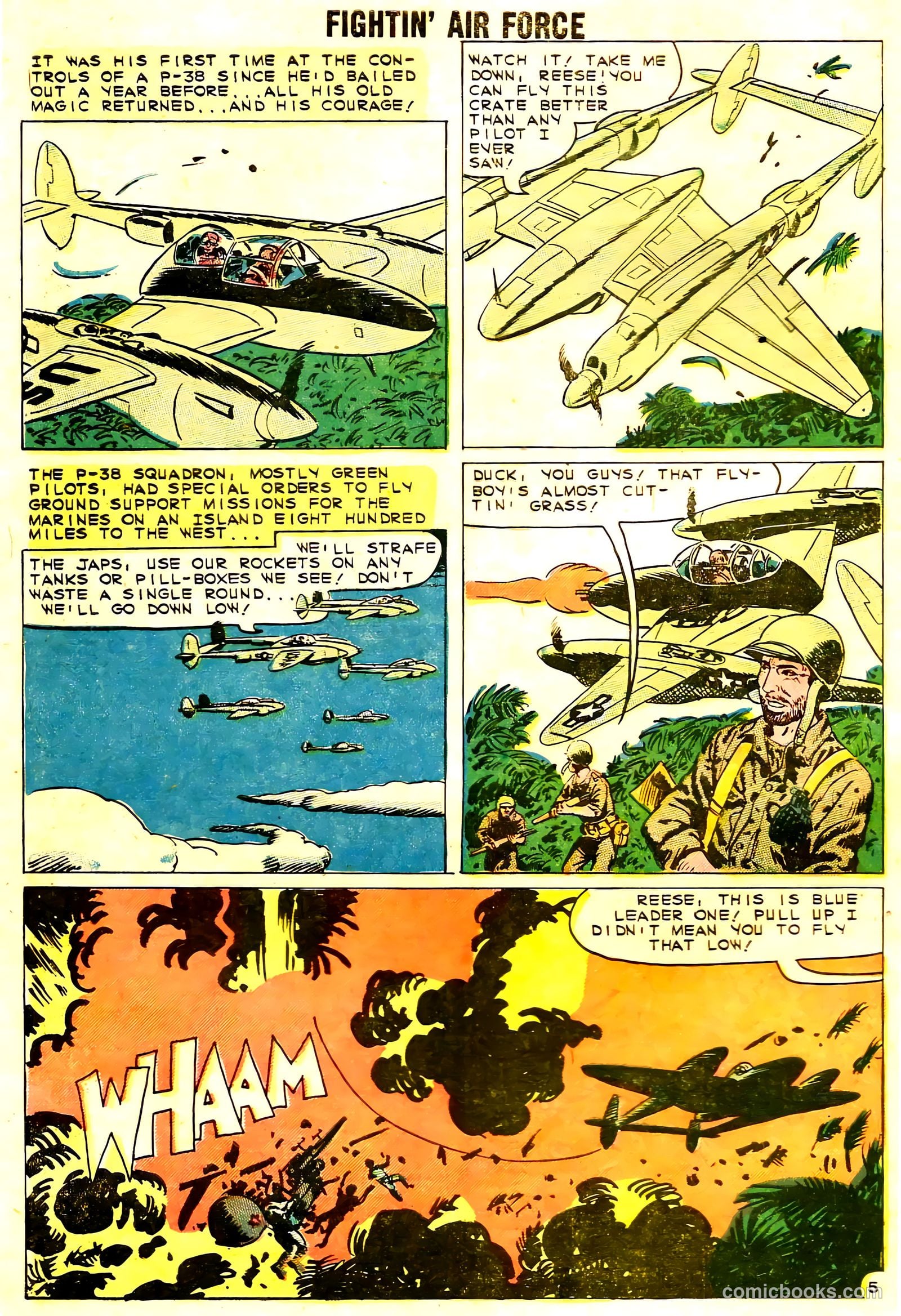 Fightin' Air Force #22 (1960) — page 32 of 36
