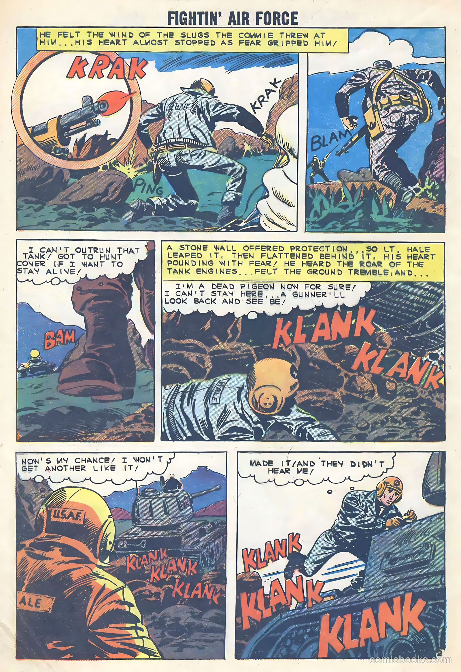 Fightin' Air Force #23 (1960) — page 4 of 36