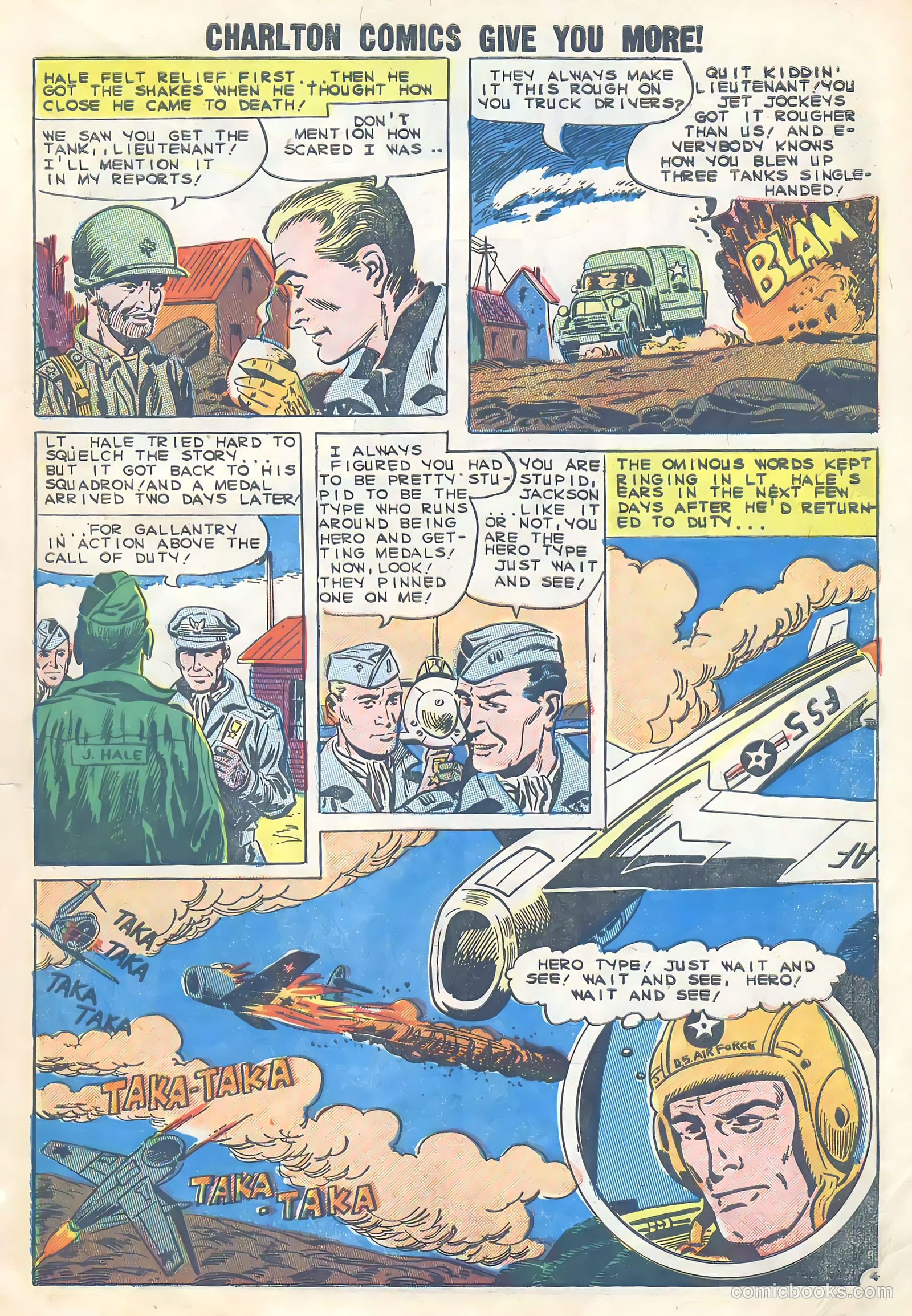 Fightin' Air Force #23 (1960) — page 7 of 36
