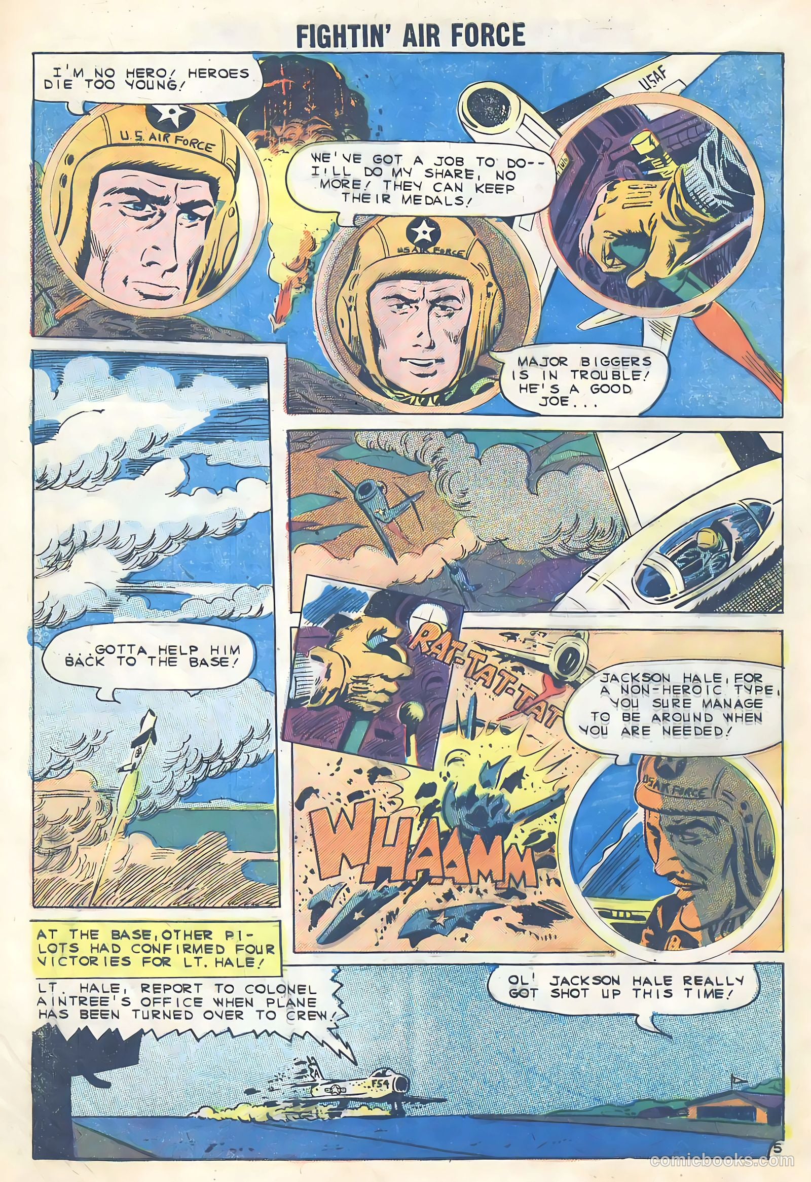 Fightin' Air Force #23 (1960) — page 8 of 36