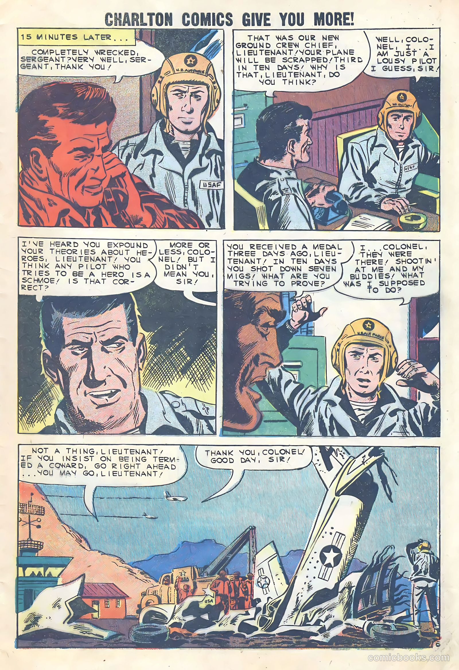 Fightin' Air Force #23 (1960) — page 9 of 36