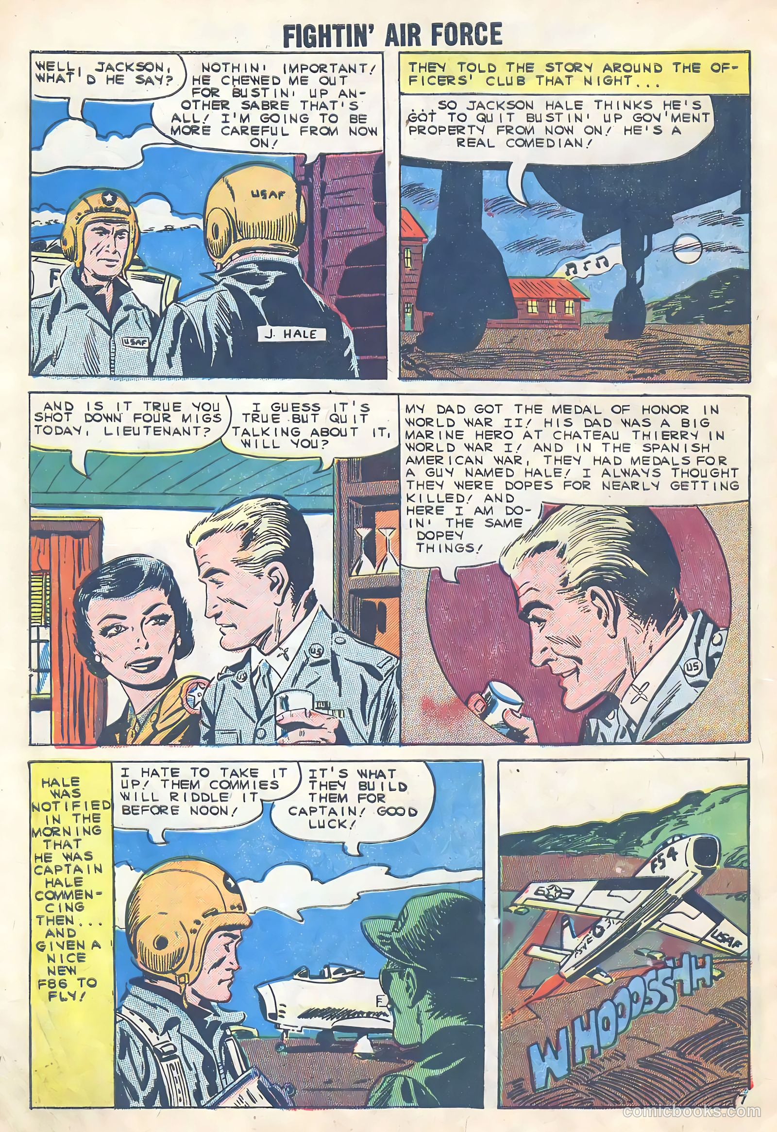 Fightin' Air Force #23 (1960) — page 10 of 36