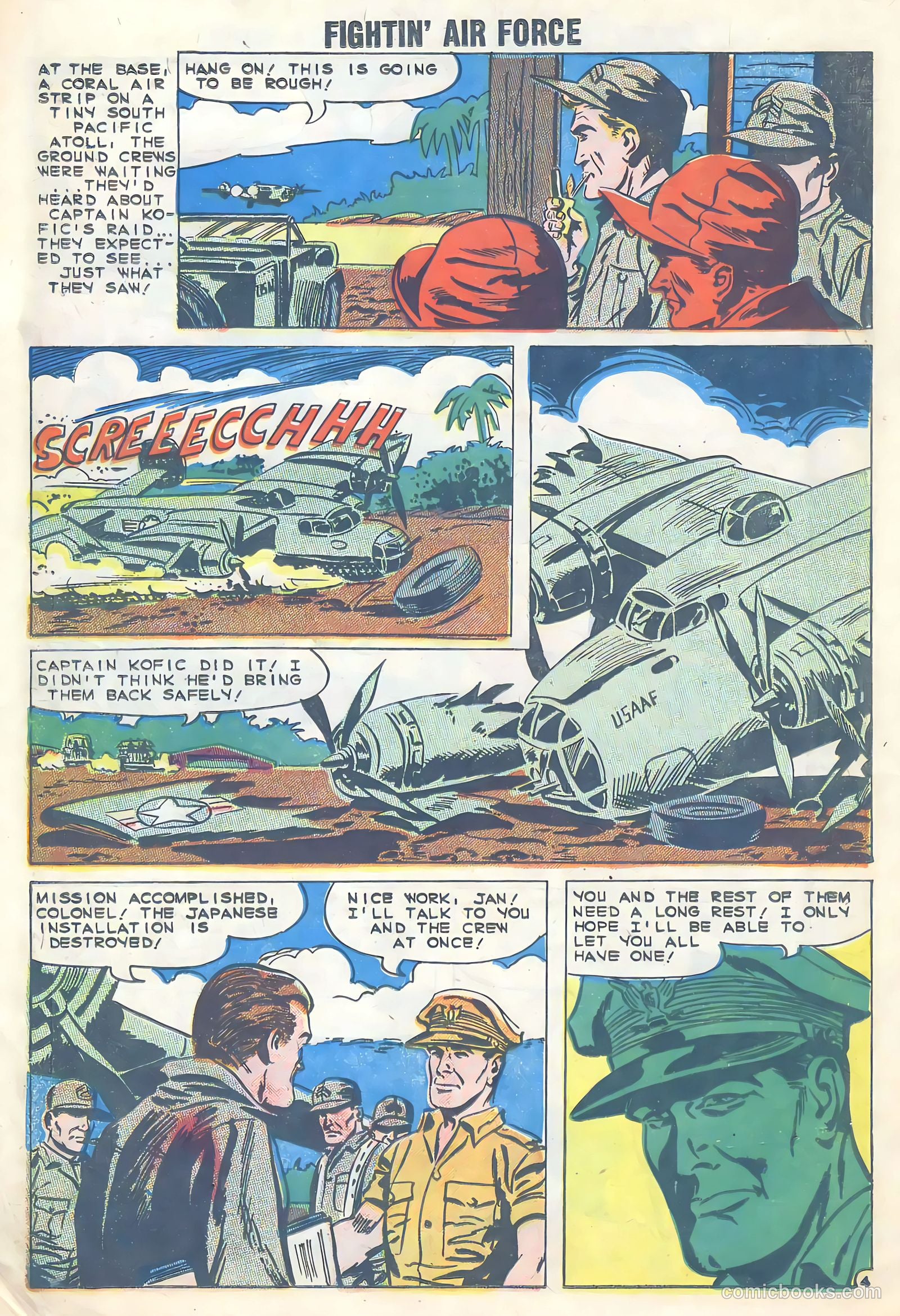 Fightin' Air Force #23 (1960) — page 18 of 36