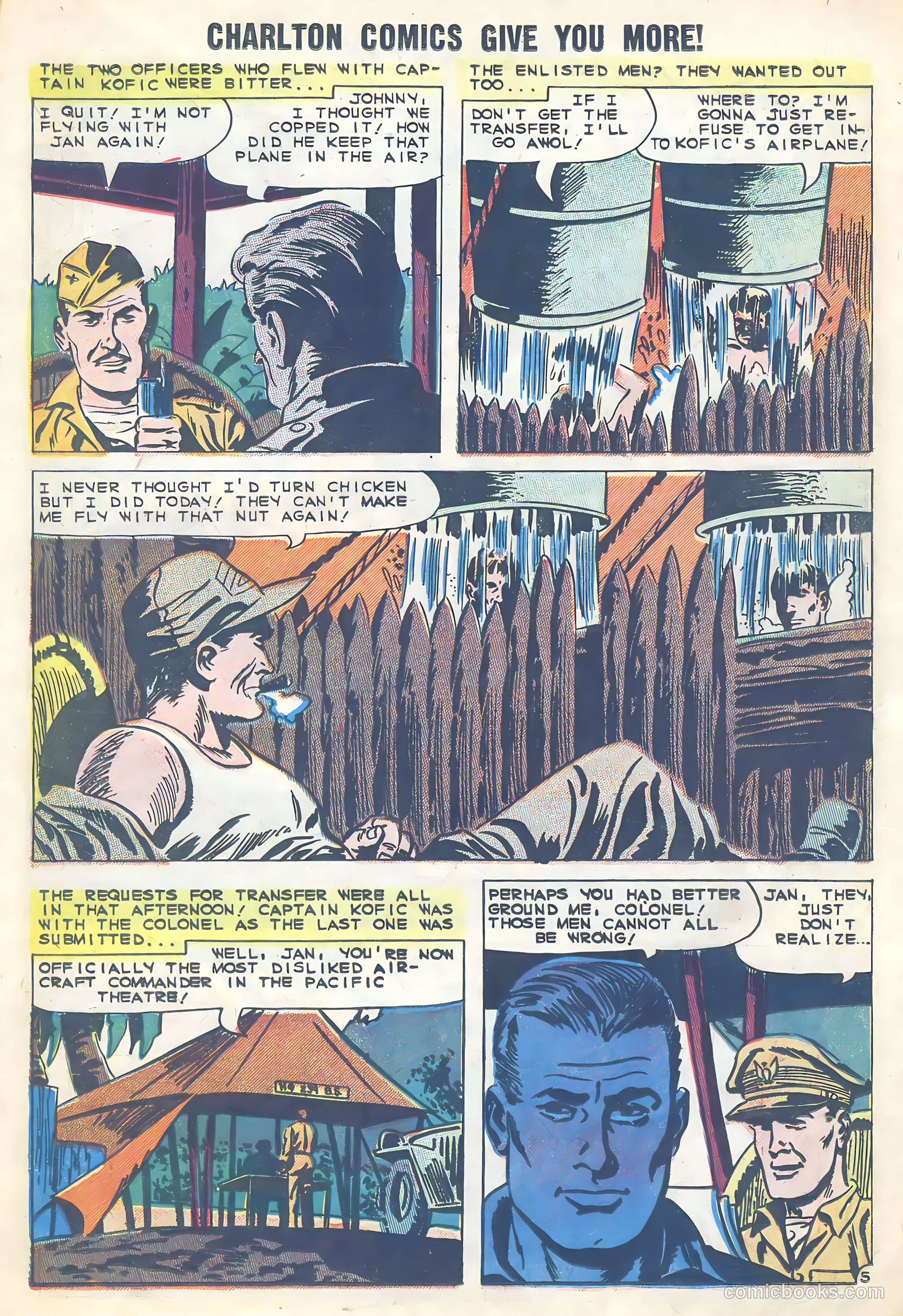 Fightin' Air Force #23 (1960) — page 19 of 36