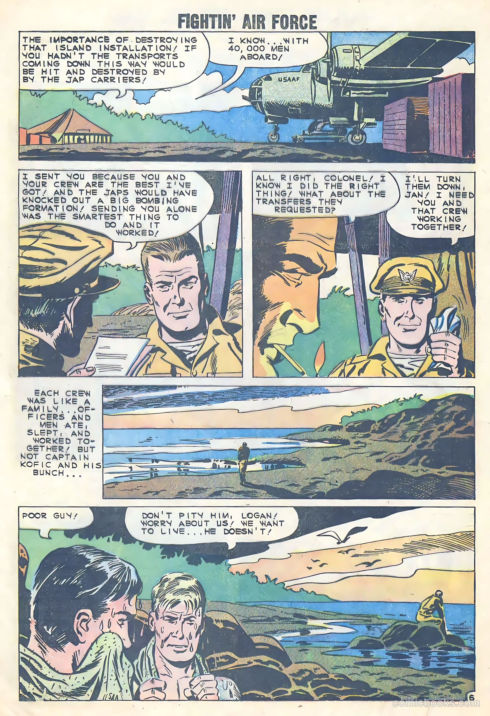 Fightin' Air Force #23 (1960) — page 20 of 36