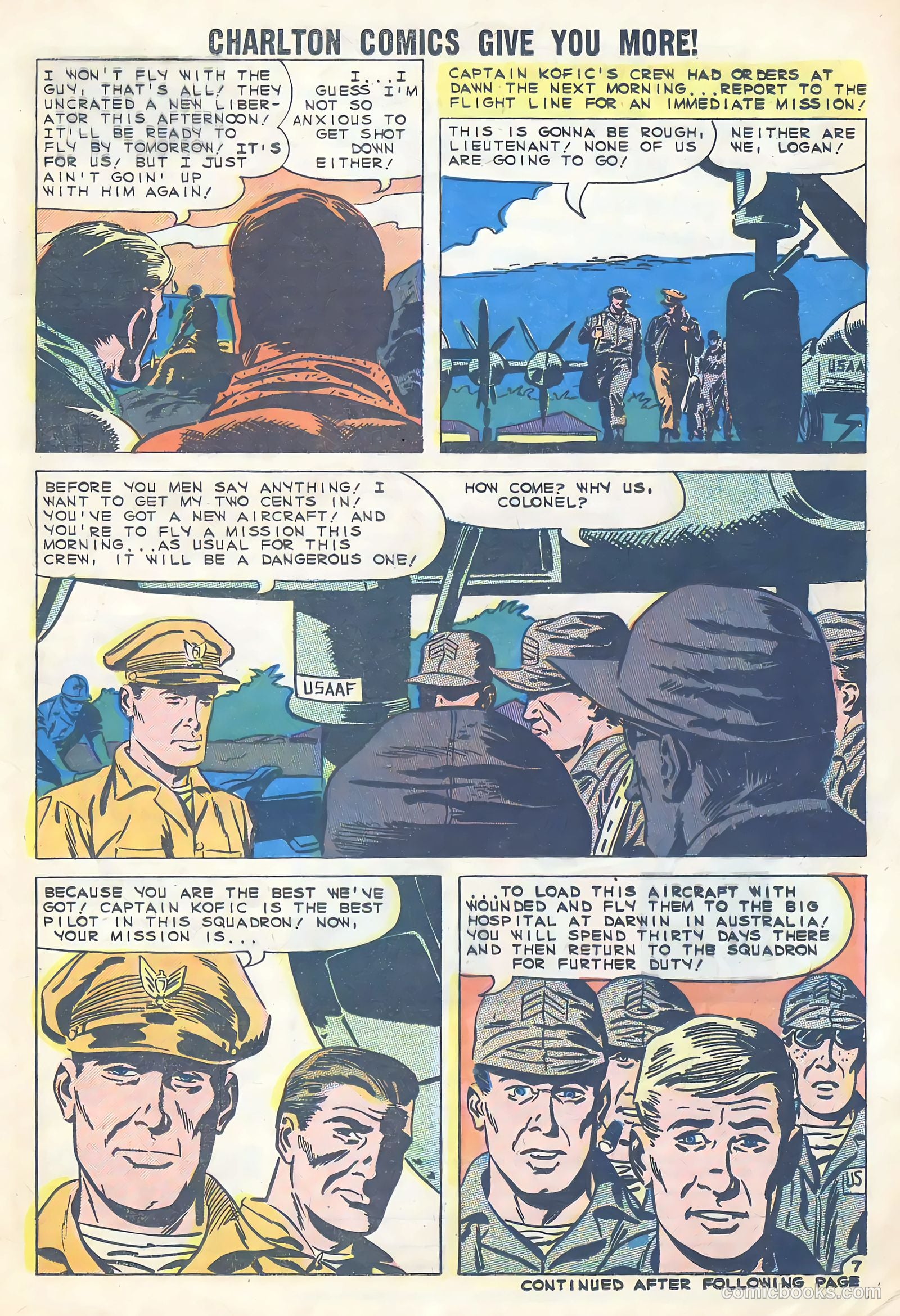 Fightin' Air Force #23 (1960) — page 21 of 36