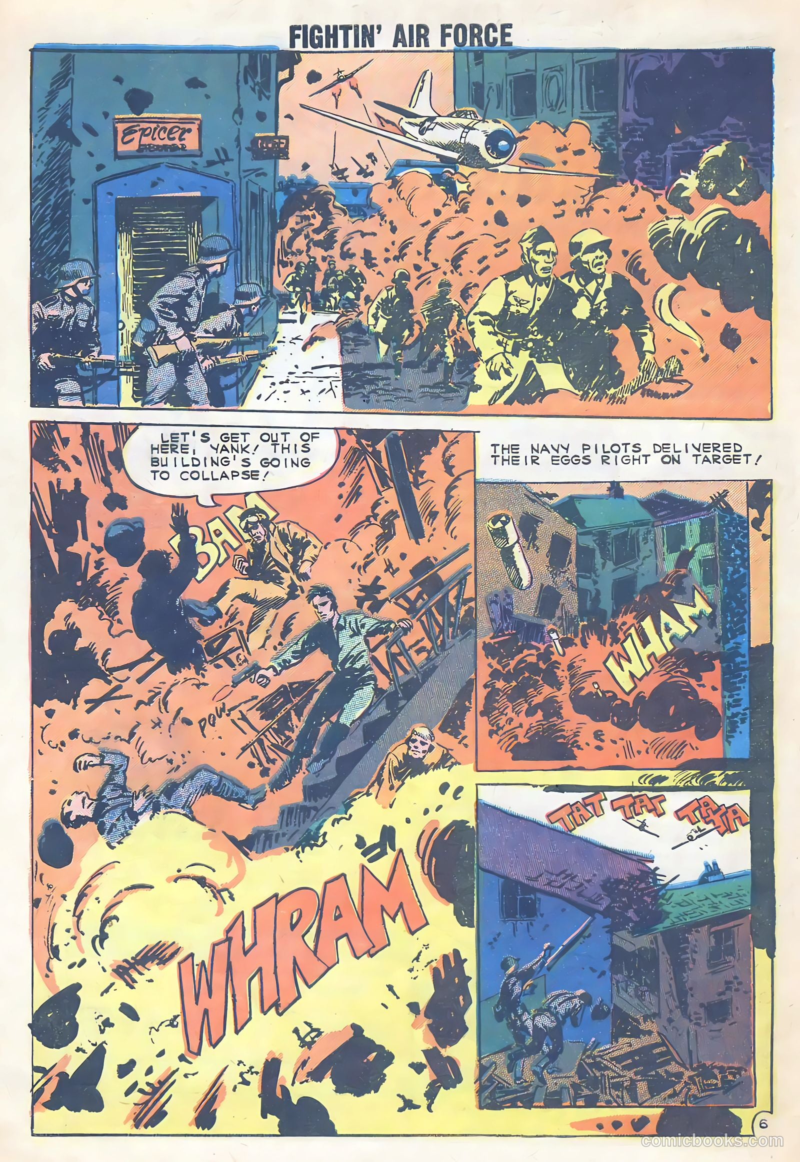 Fightin' Air Force #23 (1960) — page 32 of 36
