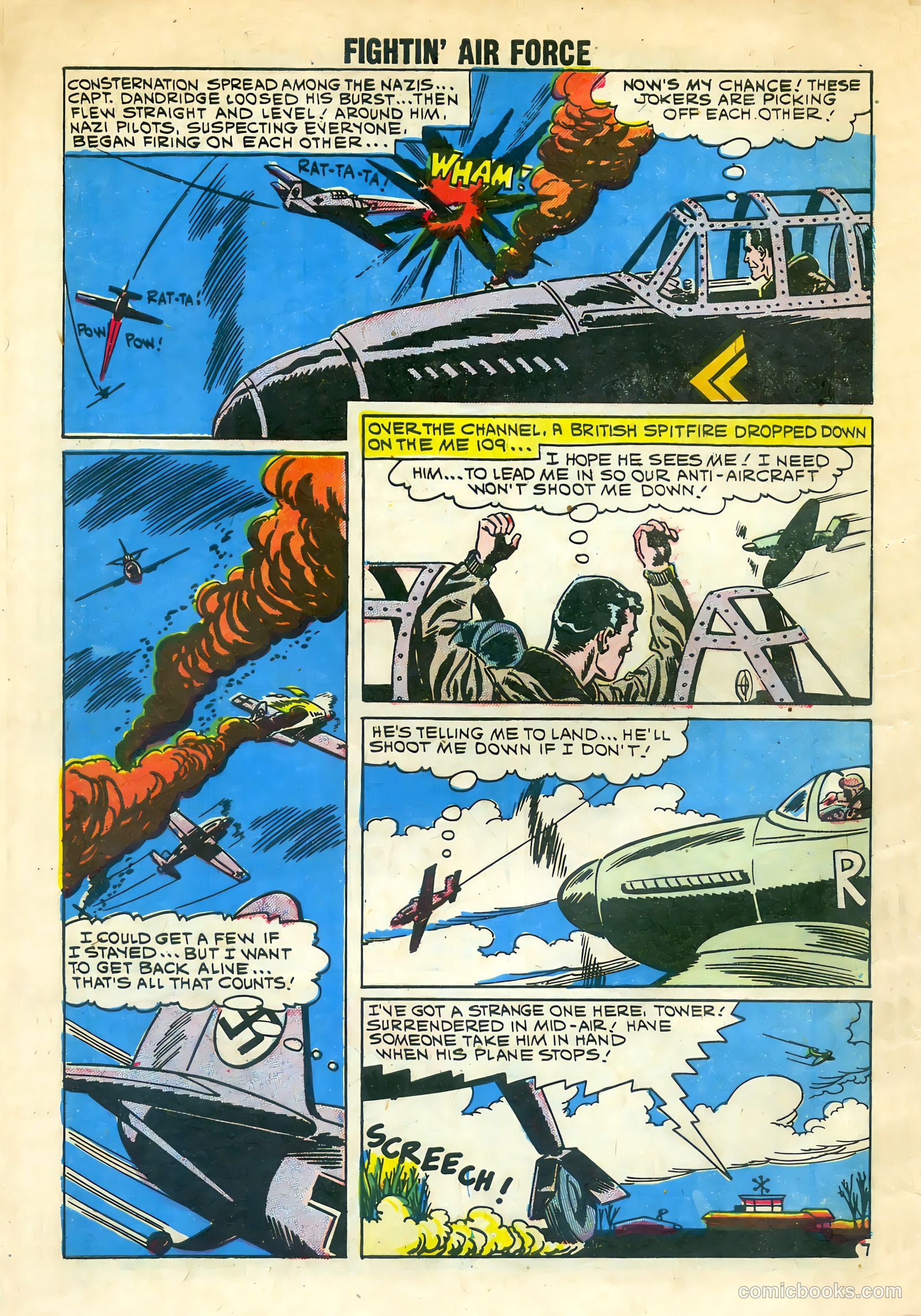Fightin' Air Force #24 (1960) — page 10 of 37