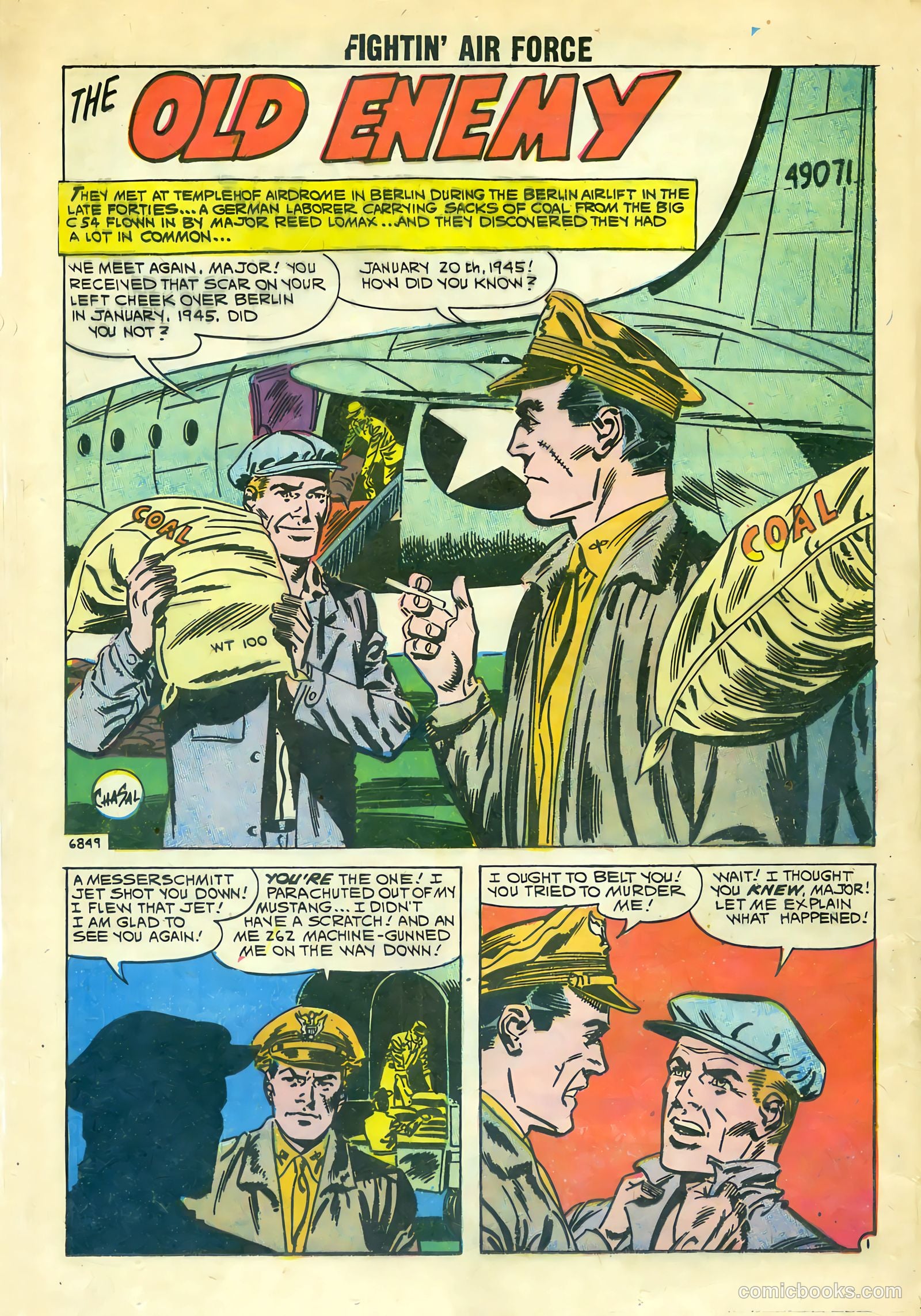 Fightin' Air Force #24 (1960) — page 12 of 37