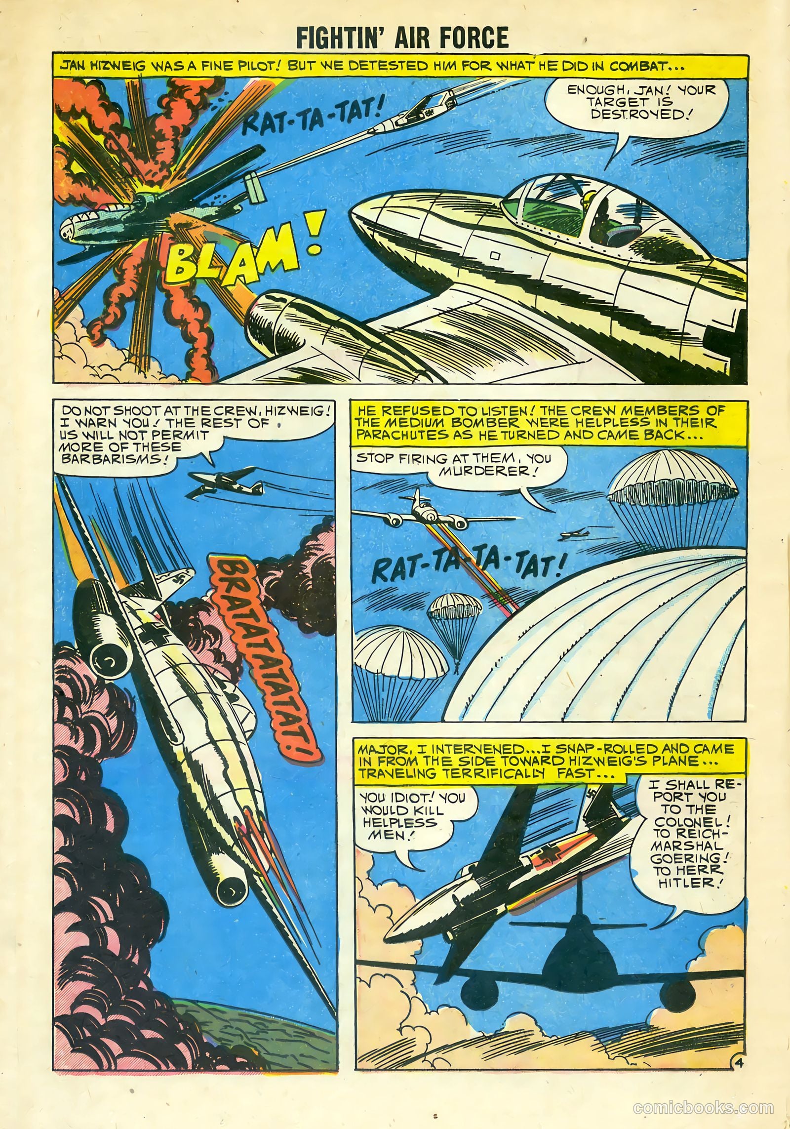 Fightin' Air Force #24 (1960) — page 16 of 37