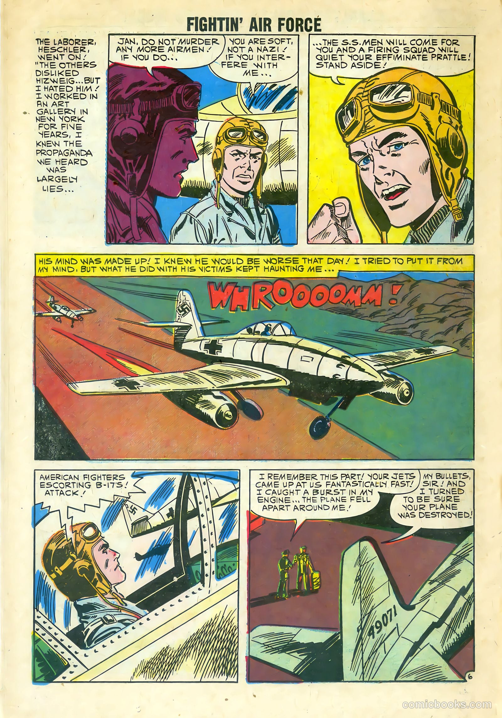 Fightin' Air Force #24 (1960) — page 18 of 37