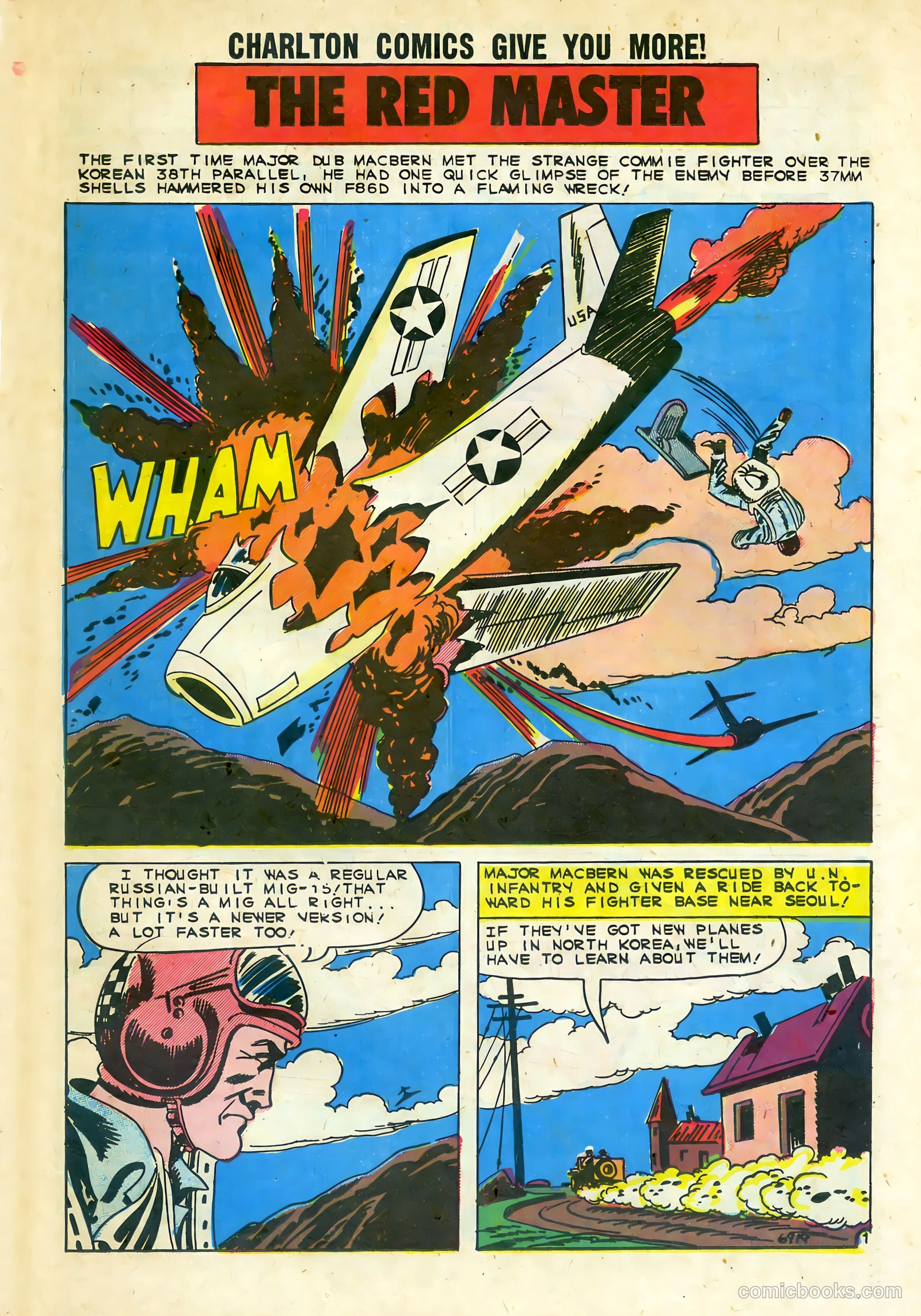 Fightin' Air Force #24 (1960) — page 23 of 37