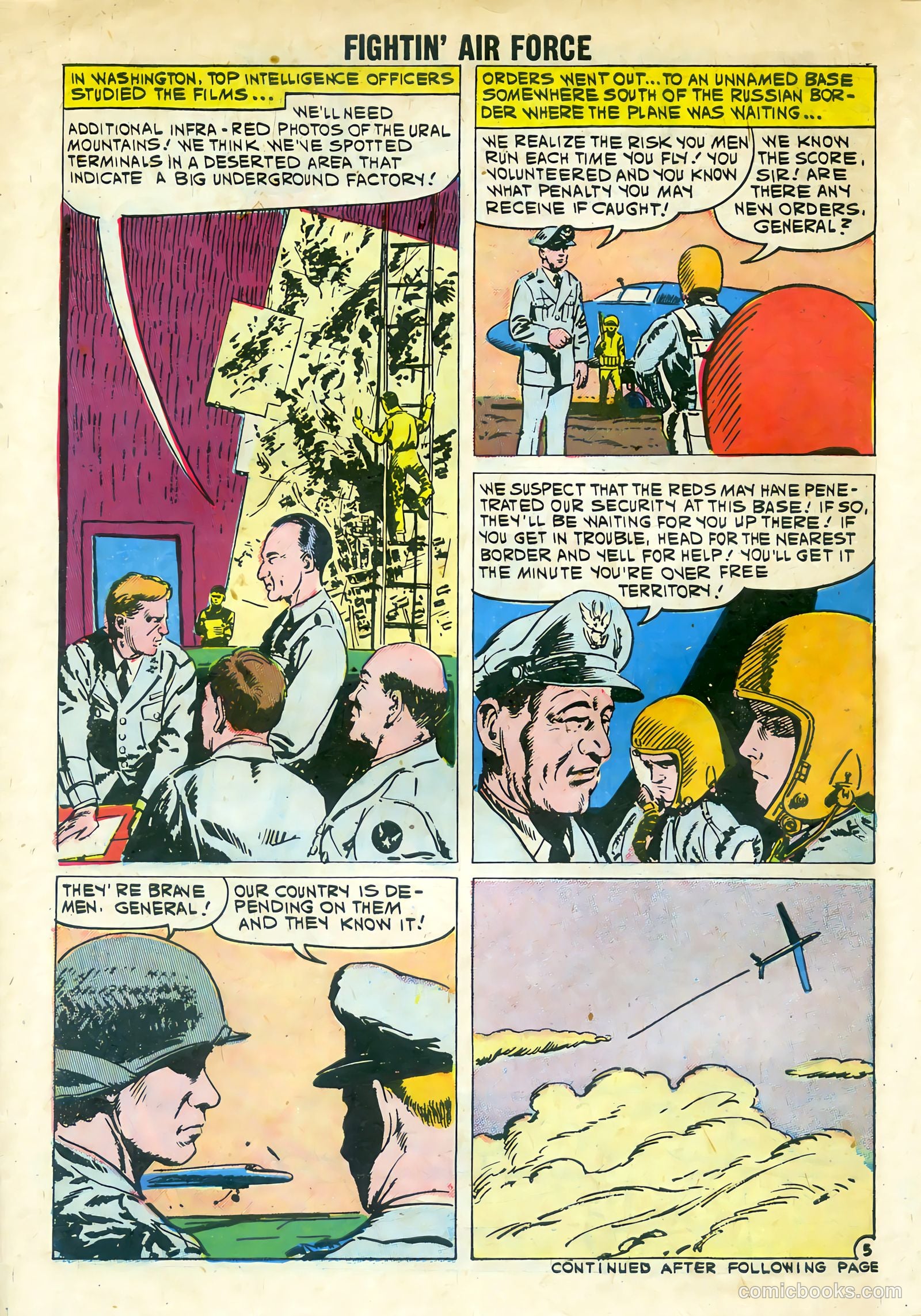 Fightin' Air Force #24 (1960) — page 30 of 37