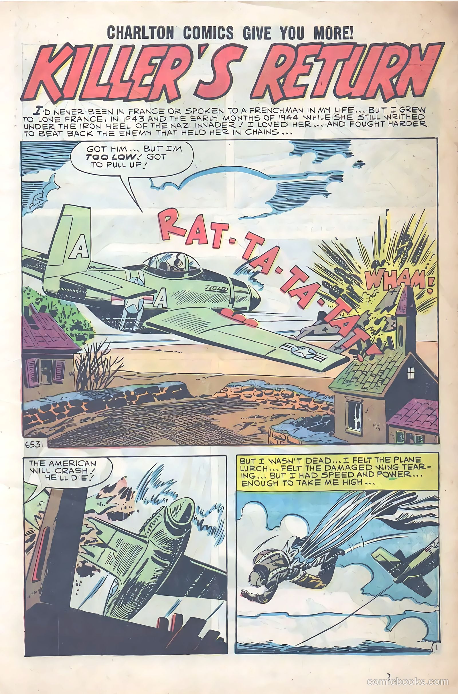 Fightin' Air Force #25 (1961) — page 3 of 36