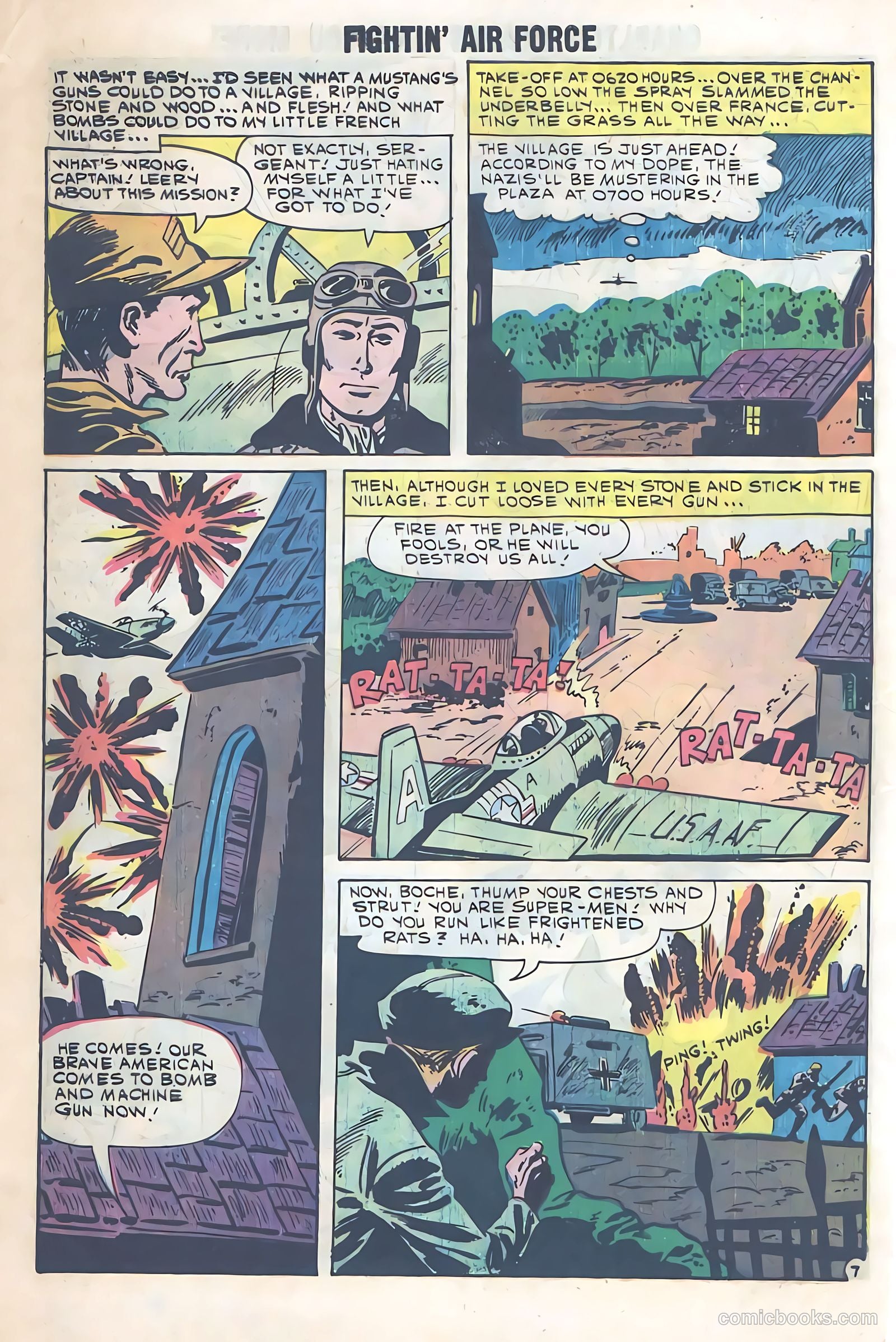 Fightin' Air Force #25 (1961) — page 10 of 36