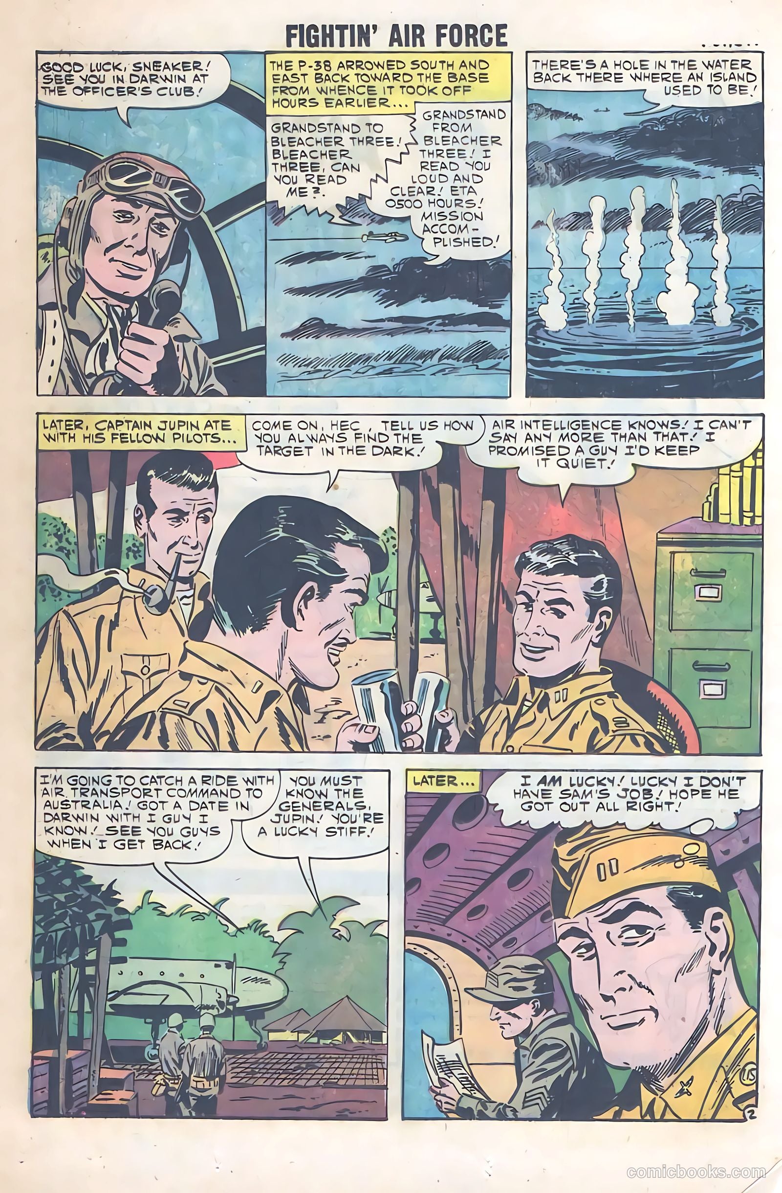 Fightin' Air Force #25 (1961) — page 16 of 36