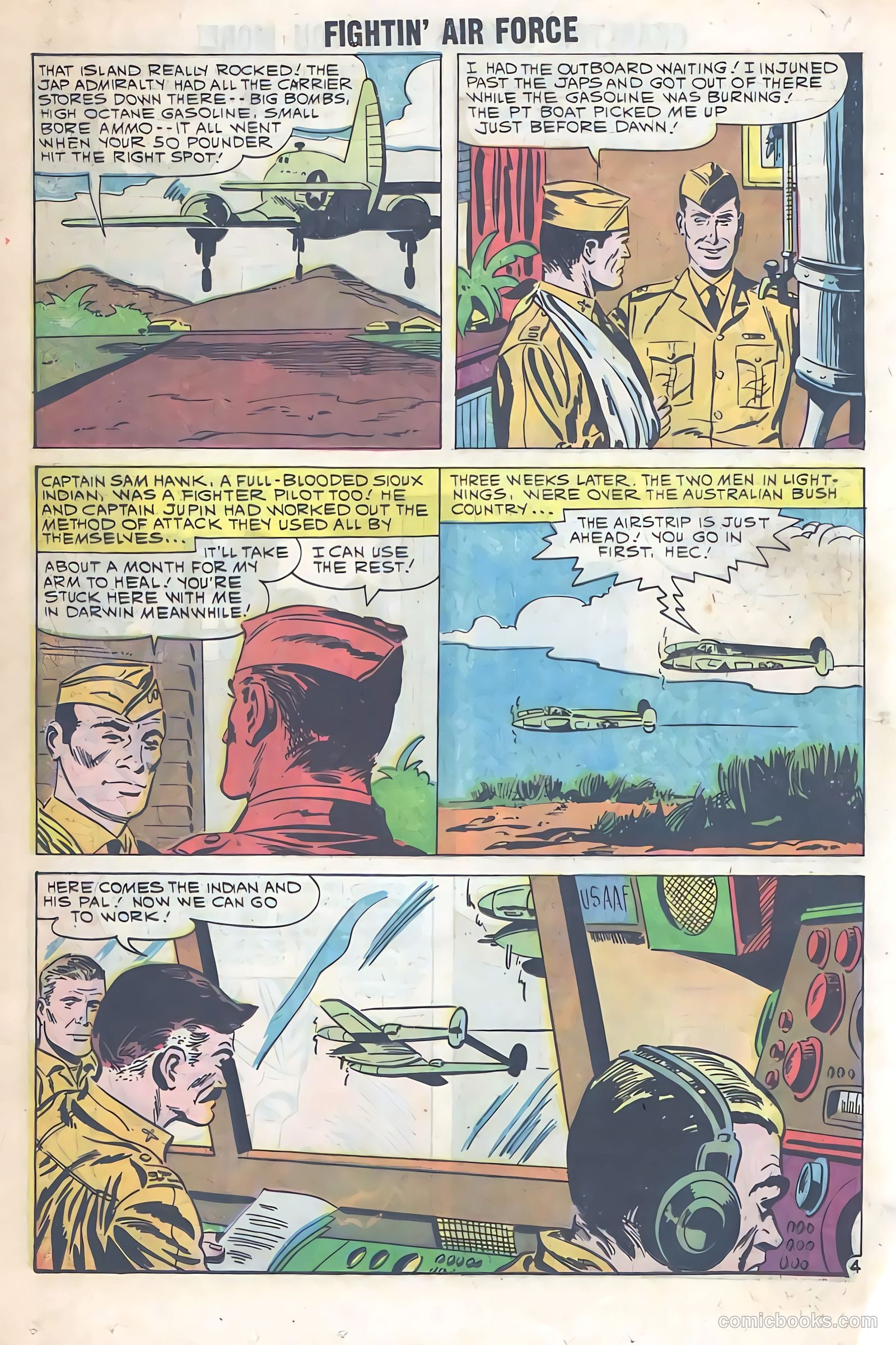 Fightin' Air Force #25 (1961) — page 18 of 36