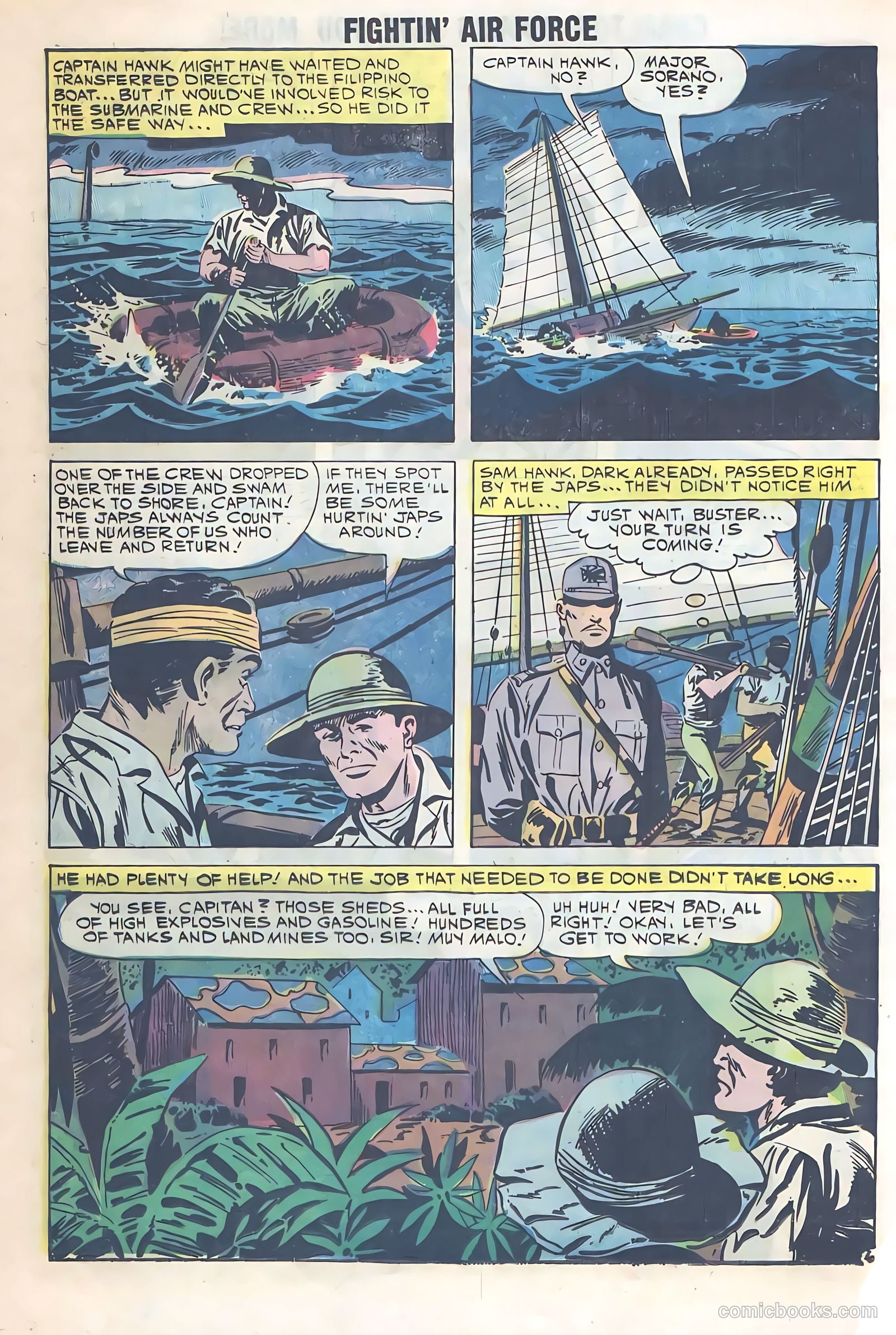 Fightin' Air Force #25 (1961) — page 20 of 36