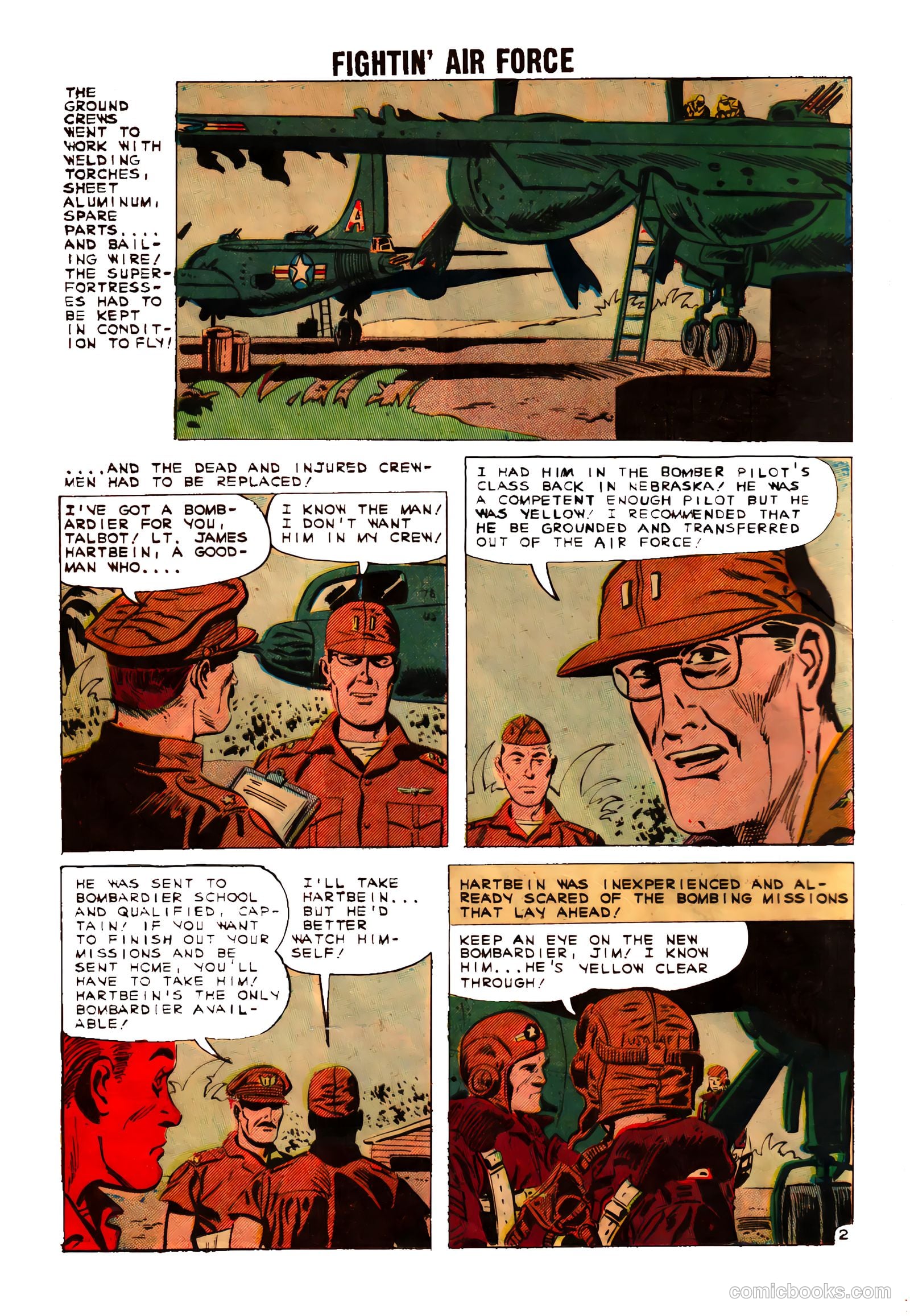 Fightin' Air Force #26 (1961) — page 12 of 35