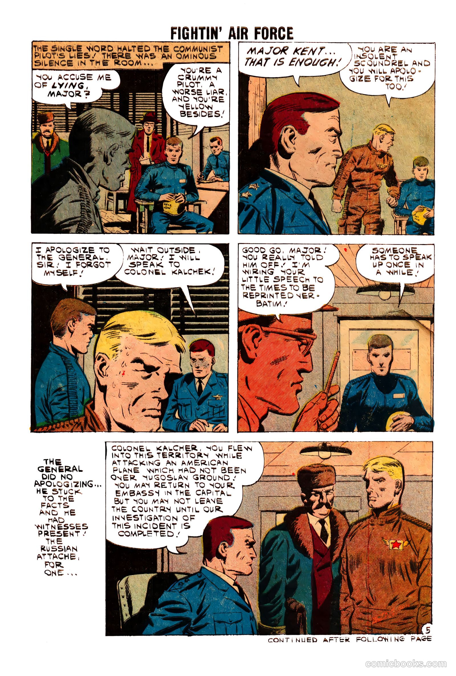 Fightin' Air Force #26 (1961) — page 30 of 35