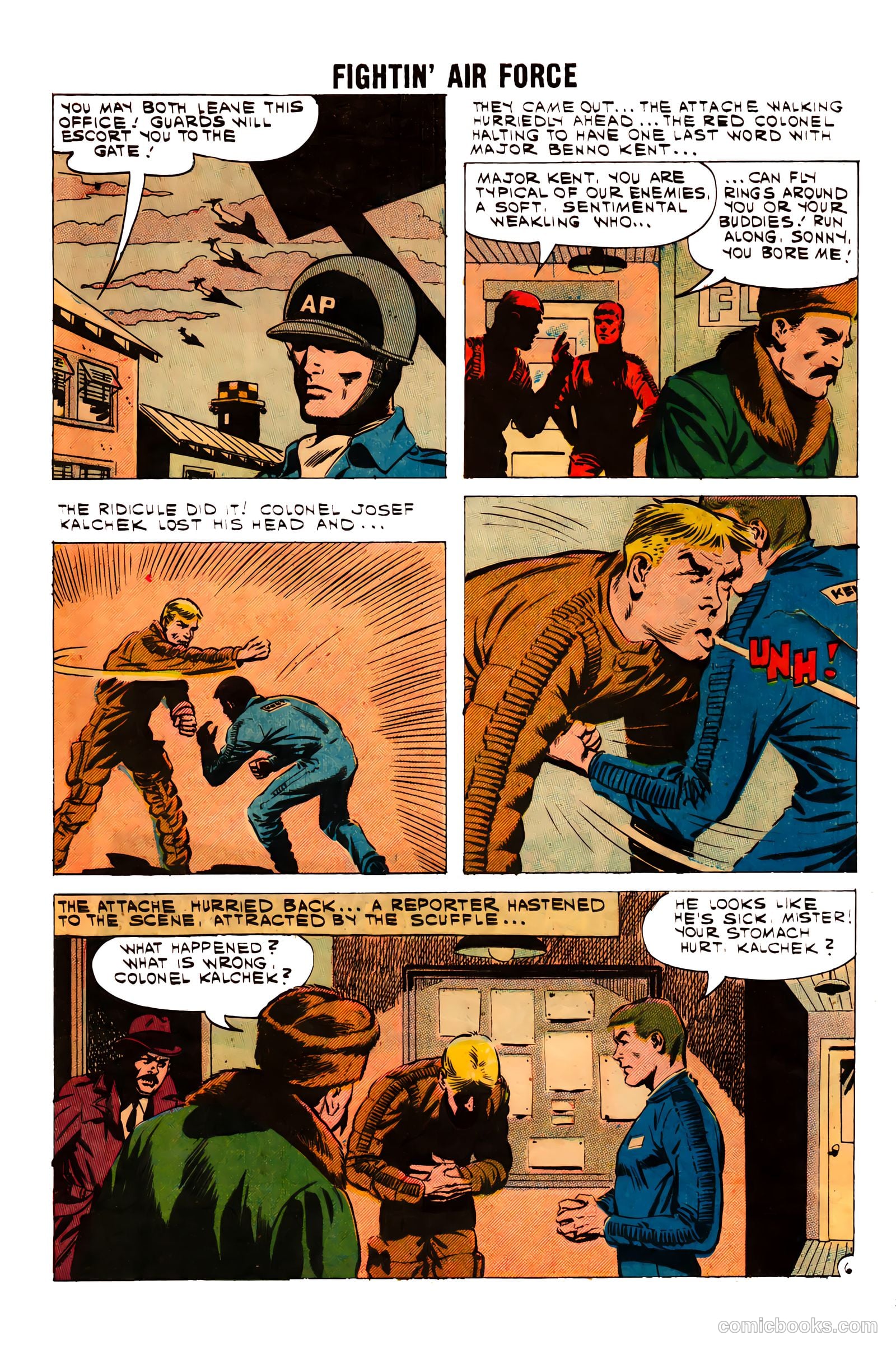 Fightin' Air Force #26 (1961) — page 32 of 35