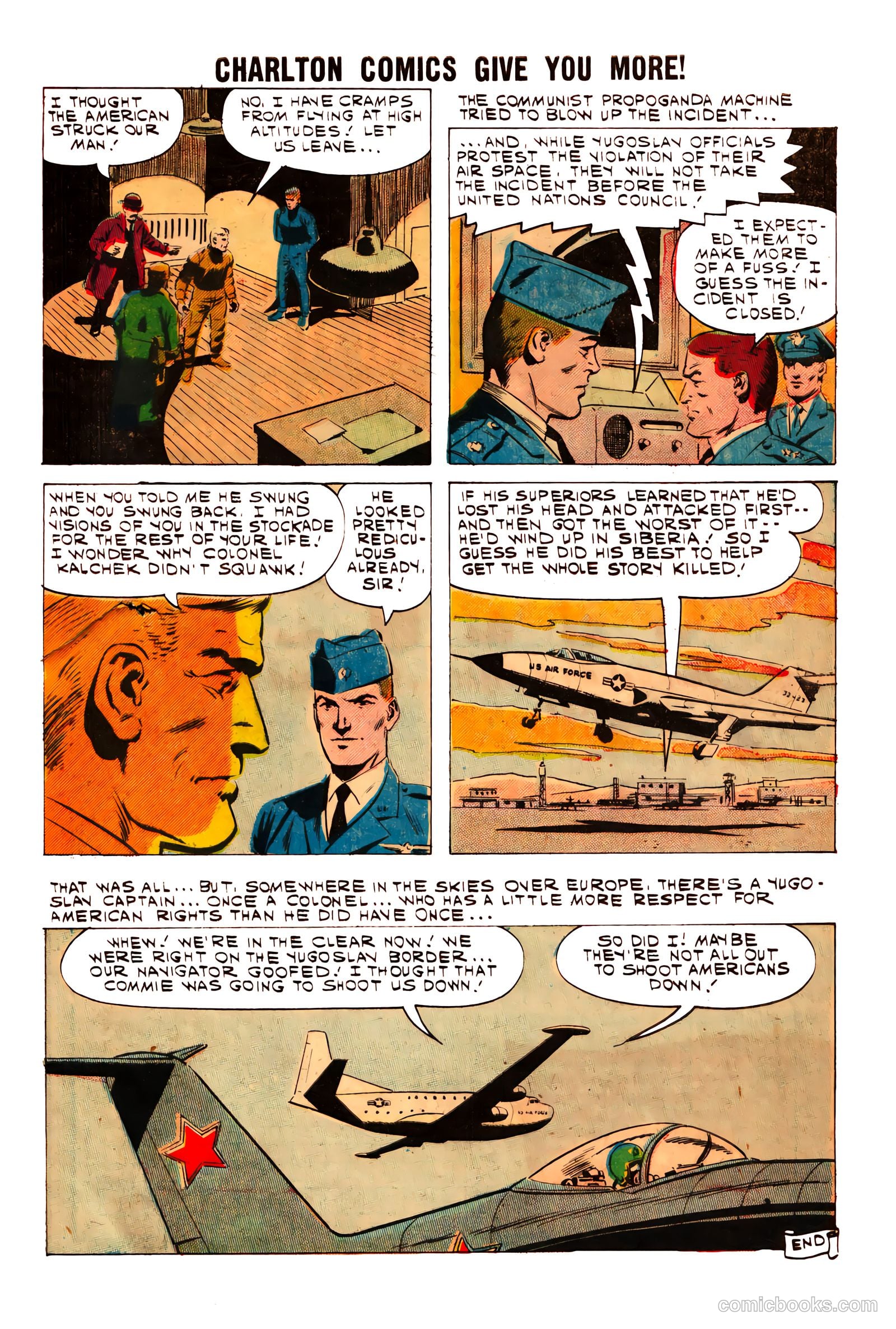 Fightin' Air Force #26 (1961) — page 33 of 35