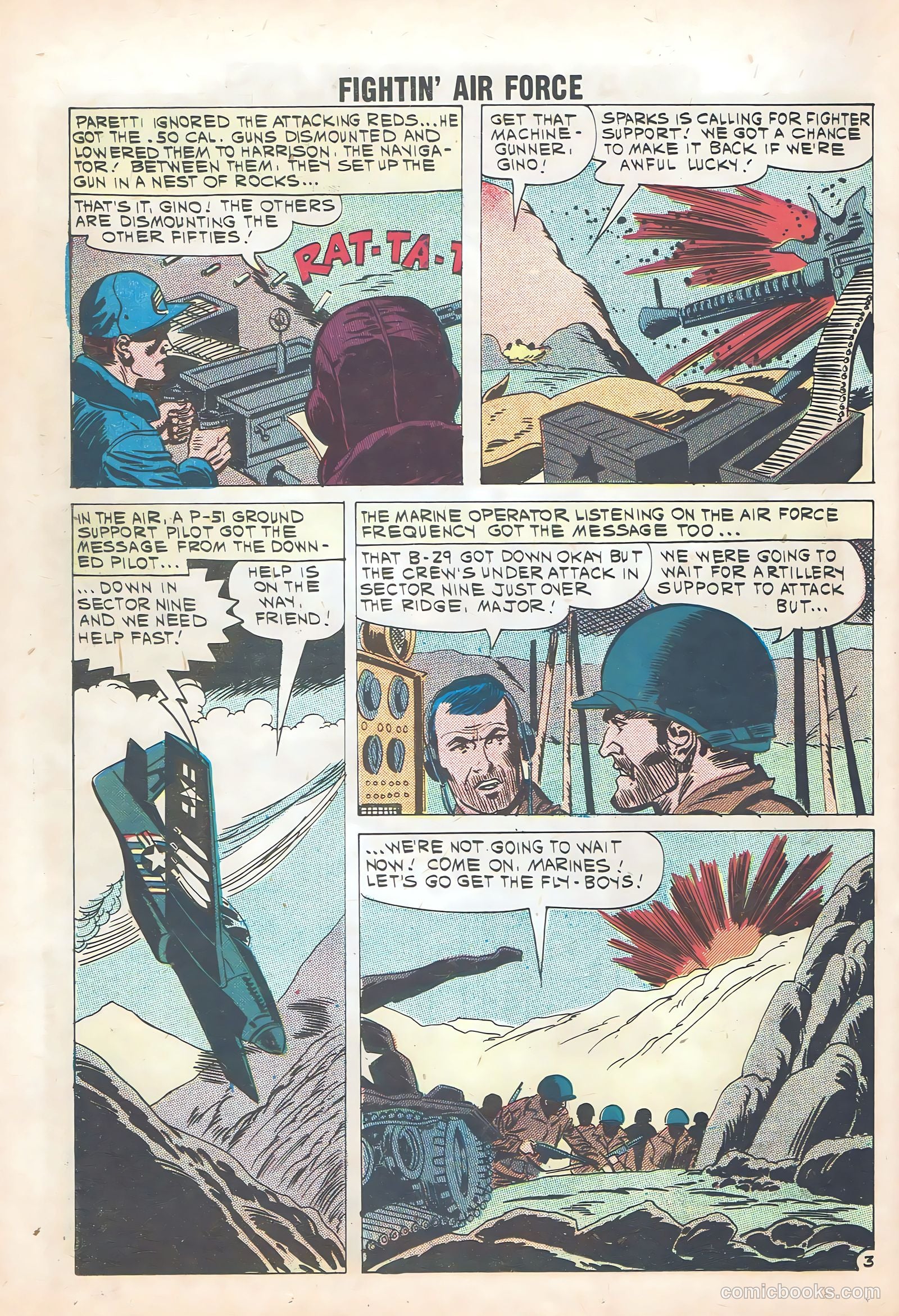Fightin' Air Force #27 (1961) — page 20 of 36