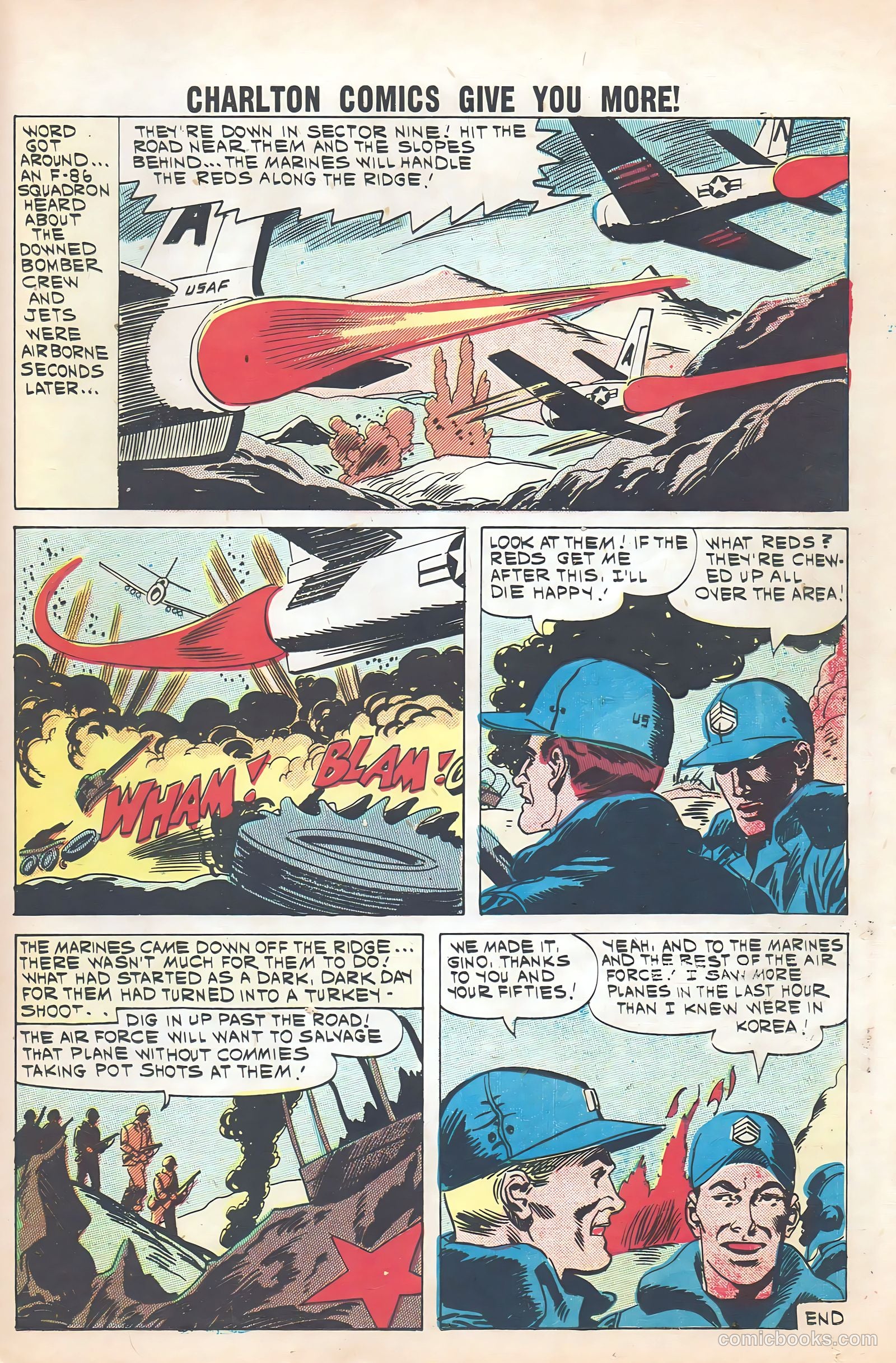 Fightin' Air Force #27 (1961) — page 23 of 36